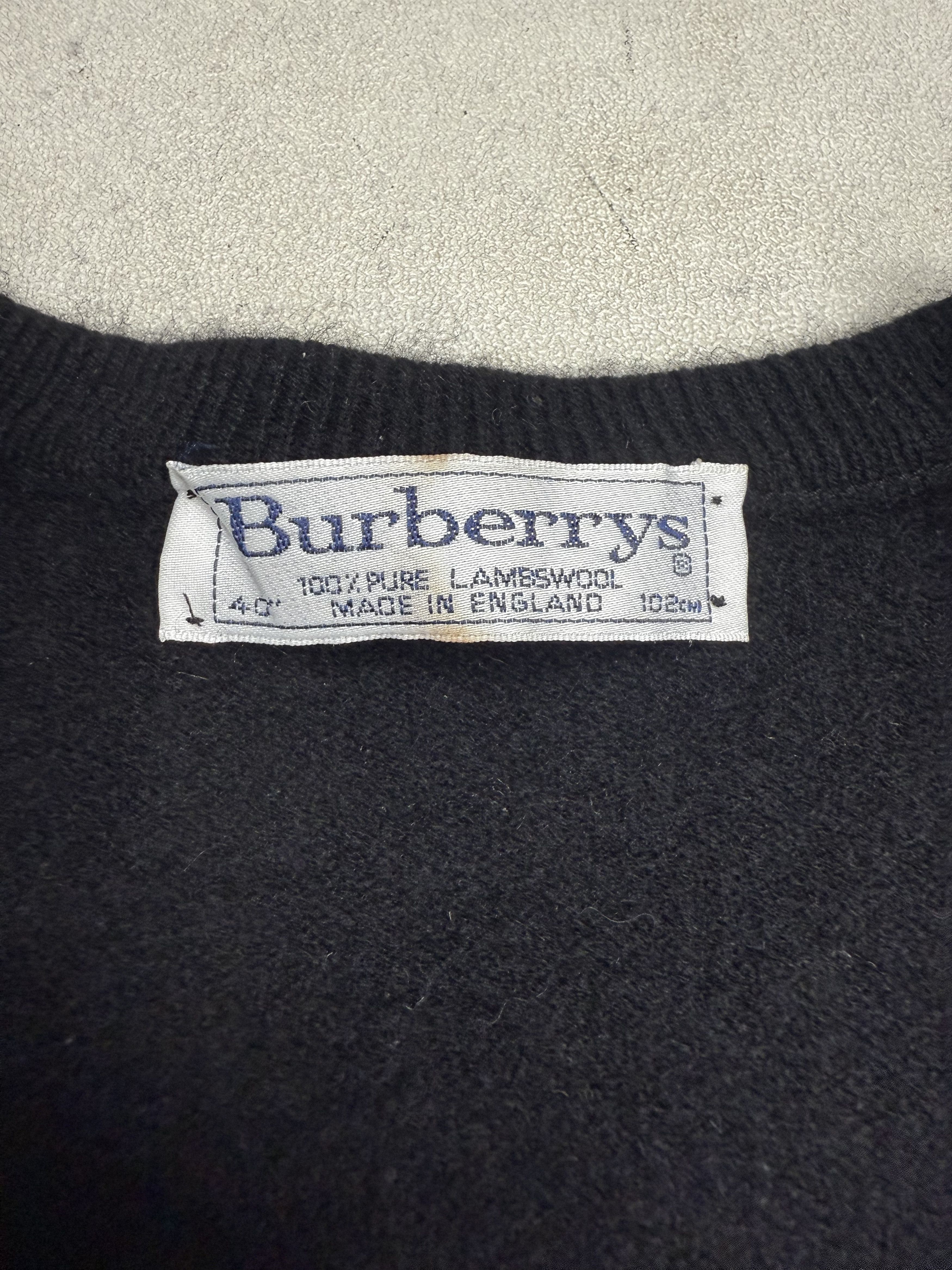 Burberry Vintage Burberry Knit Cable Wool Sweater Cardigan Size US S / EU 44-46 / 1 - 6 Thumbnail
