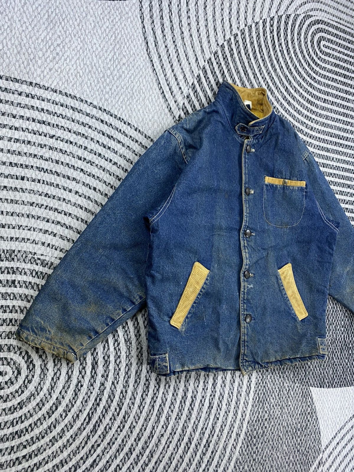 Japanese Brand Vintage Projack Fullbutton Denim Blue Jacket Size US M / EU 48-50 / 2 - 3 Thumbnail
