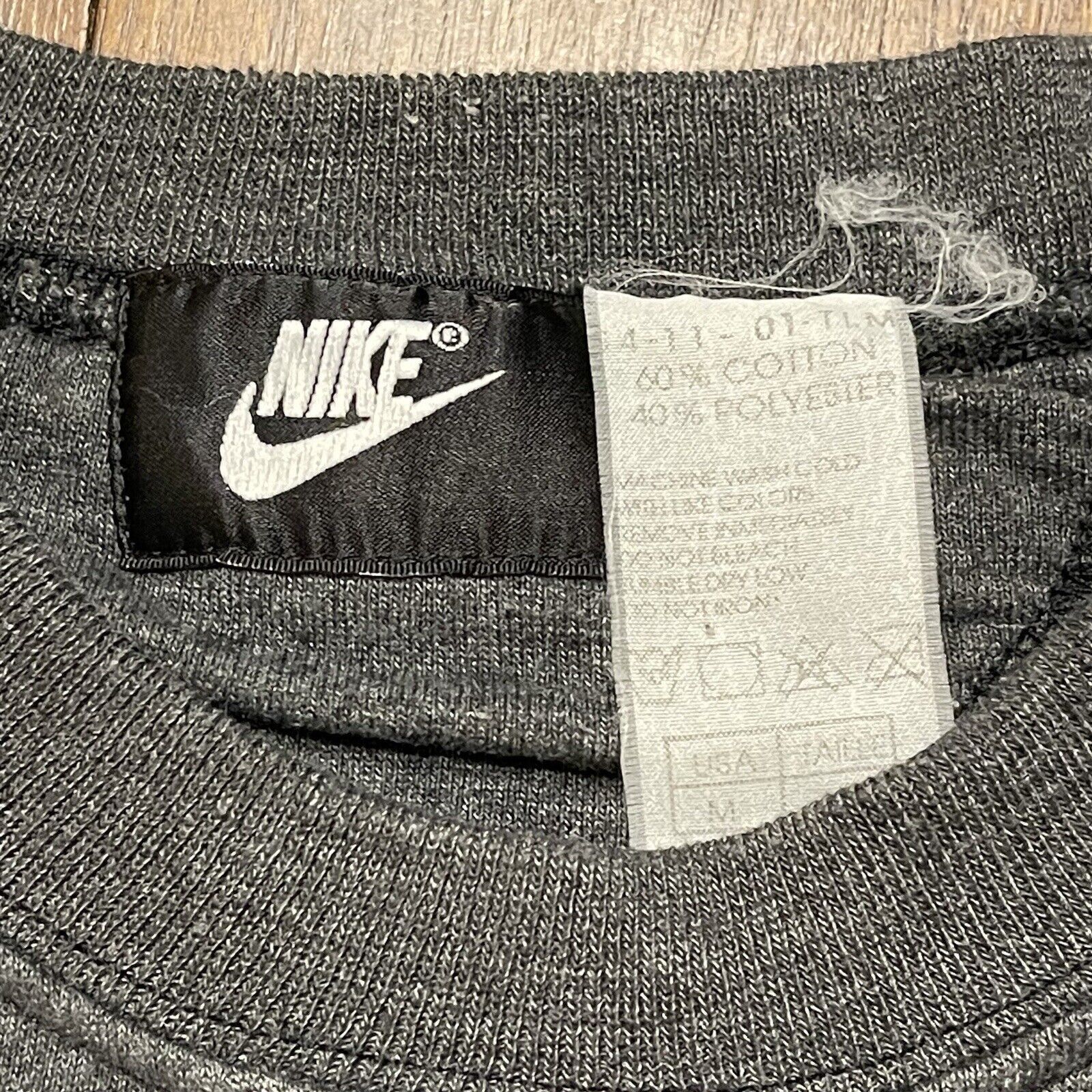 Nike Vtg Nike Cross Training Crewneck Sweatshirt Taped M Rare Size US M / EU 48-50 / 2 - 6 Thumbnail