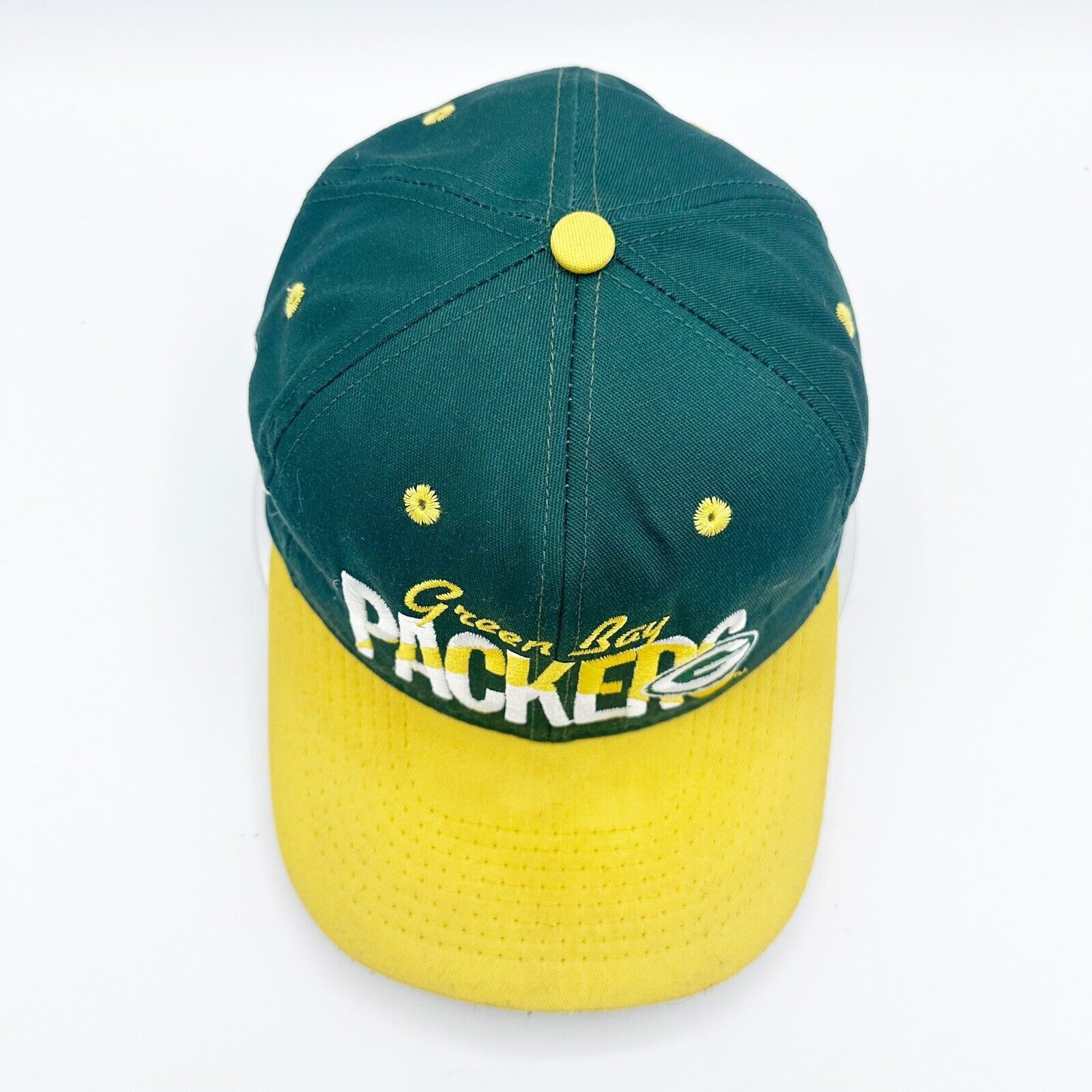 NFL × Vintage Vintage Green Bay Packers Hat Snapback OSFA #1 Apparel NFL Size ONE SIZE - 7 Thumbnail