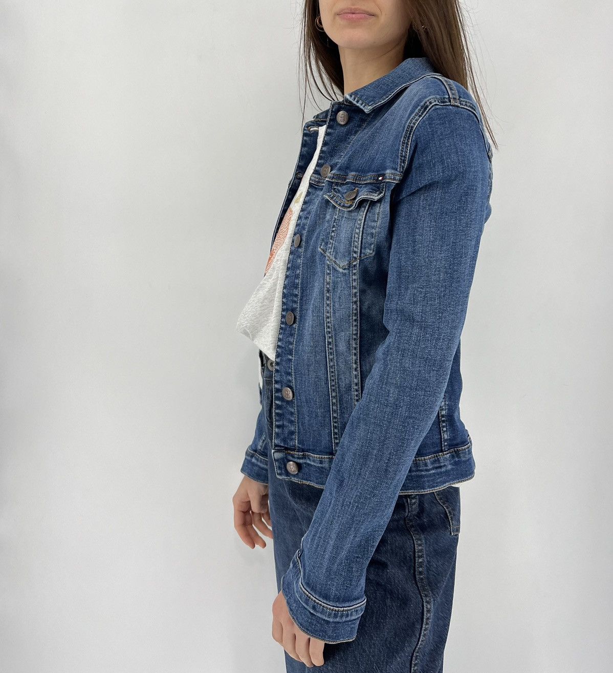 Tommy Hilfiger × Tommy Jeans × Vintage Vintage Y2k Tommy Hilfiger Tommy Jeans Jacket Size Size S / US 4 / IT 40 - 5 Thumbnail