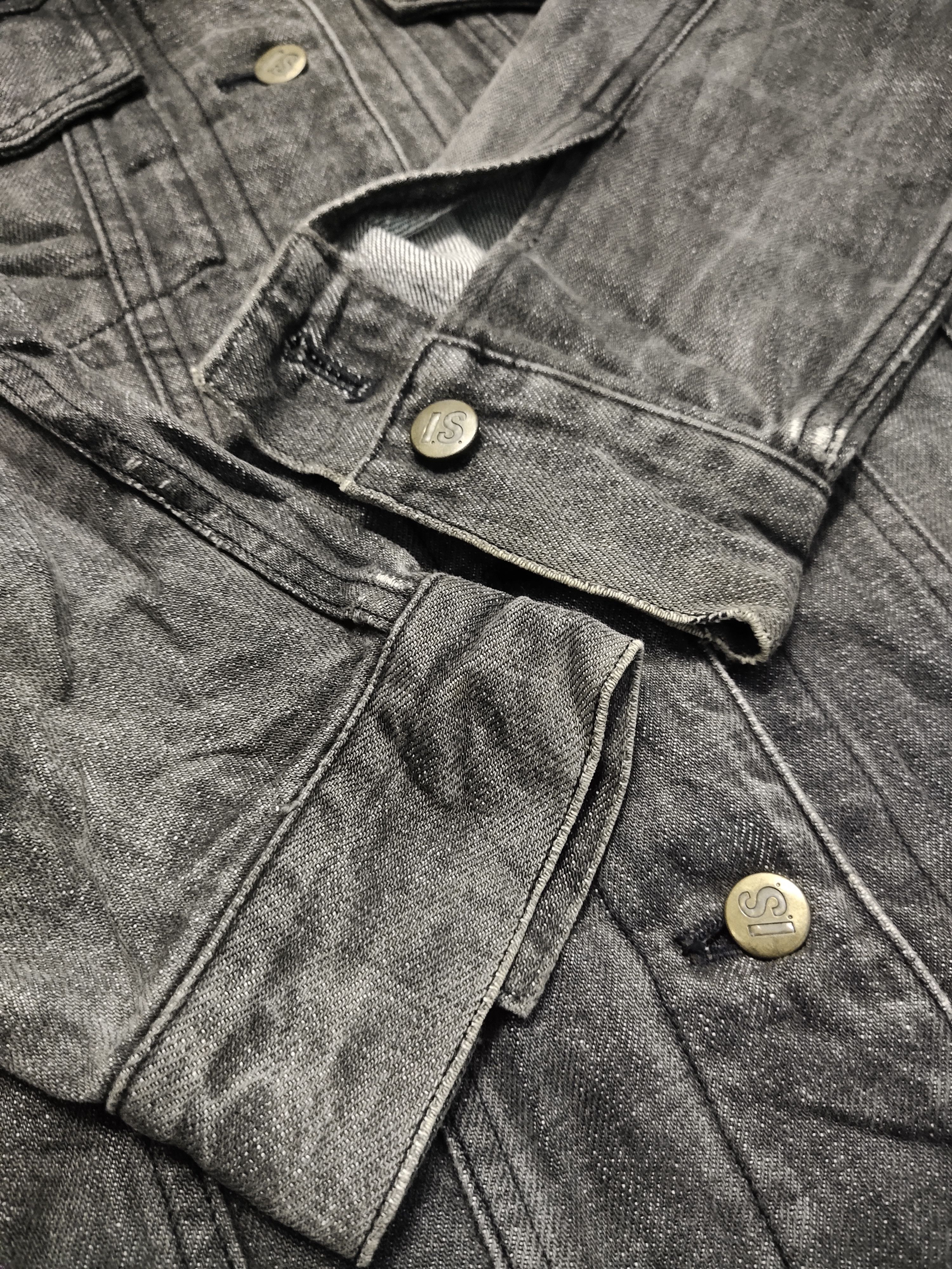 Issey Miyake 80’s Issey Miyake I.S Issey Sport Denim Long Jacket Size M / US 6-8 / IT 42-44 - 13 Thumbnail
