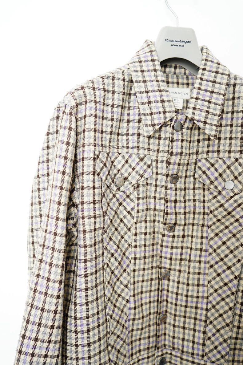 Dries Van Noten Dries van noten Wool checked jacket 2502-Nextarrow Size US M / EU 48-50 / 2 - 4 Thumbnail
