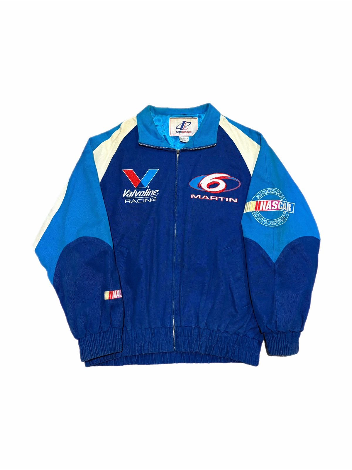 Logo Athletic Vintage Mark Martin 6 Jacket NASCAR Logo Athletic Valvoline Size US L / EU 52-54 / 3 - 1 Thumbnail