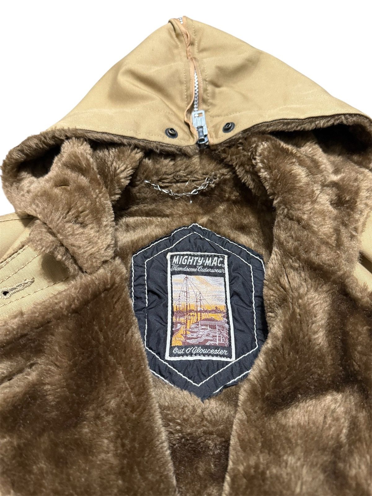 Other 60s Mighty-Mac Hooded Fur Lined Jacket Size US M / EU 48-50 / 2 - 3 Thumbnail