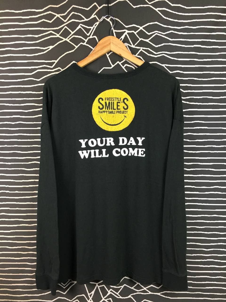 Japanese Brand SMILE’S Happy Smile Project Oversized Long Sleeve Tee Size US M / EU 48-50 / 2 - 1 Thumbnail