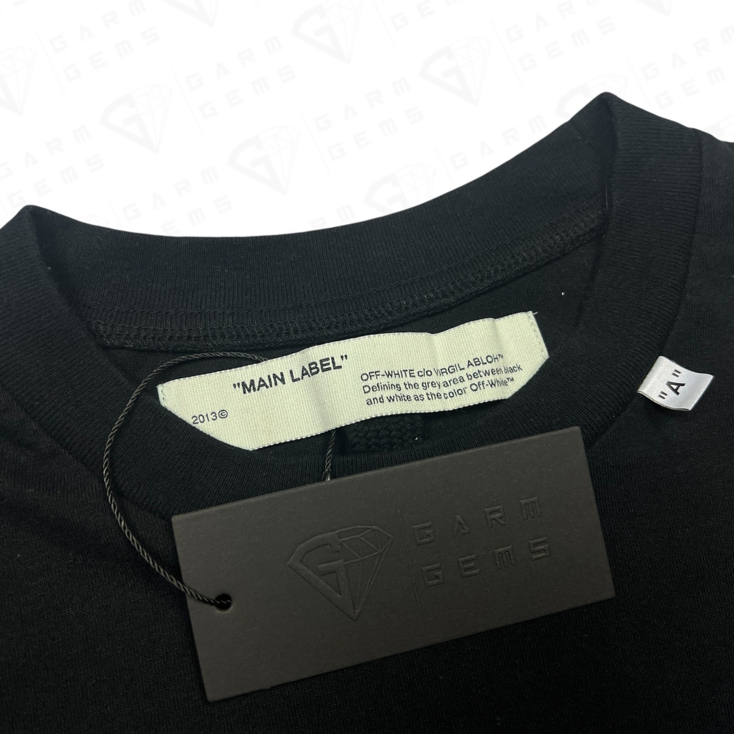 Off-White Off-White Rationalism 3D Cross Logo Glow In The Dark T-Shirt Size US M / EU 48-50 / 2 - 5 Thumbnail