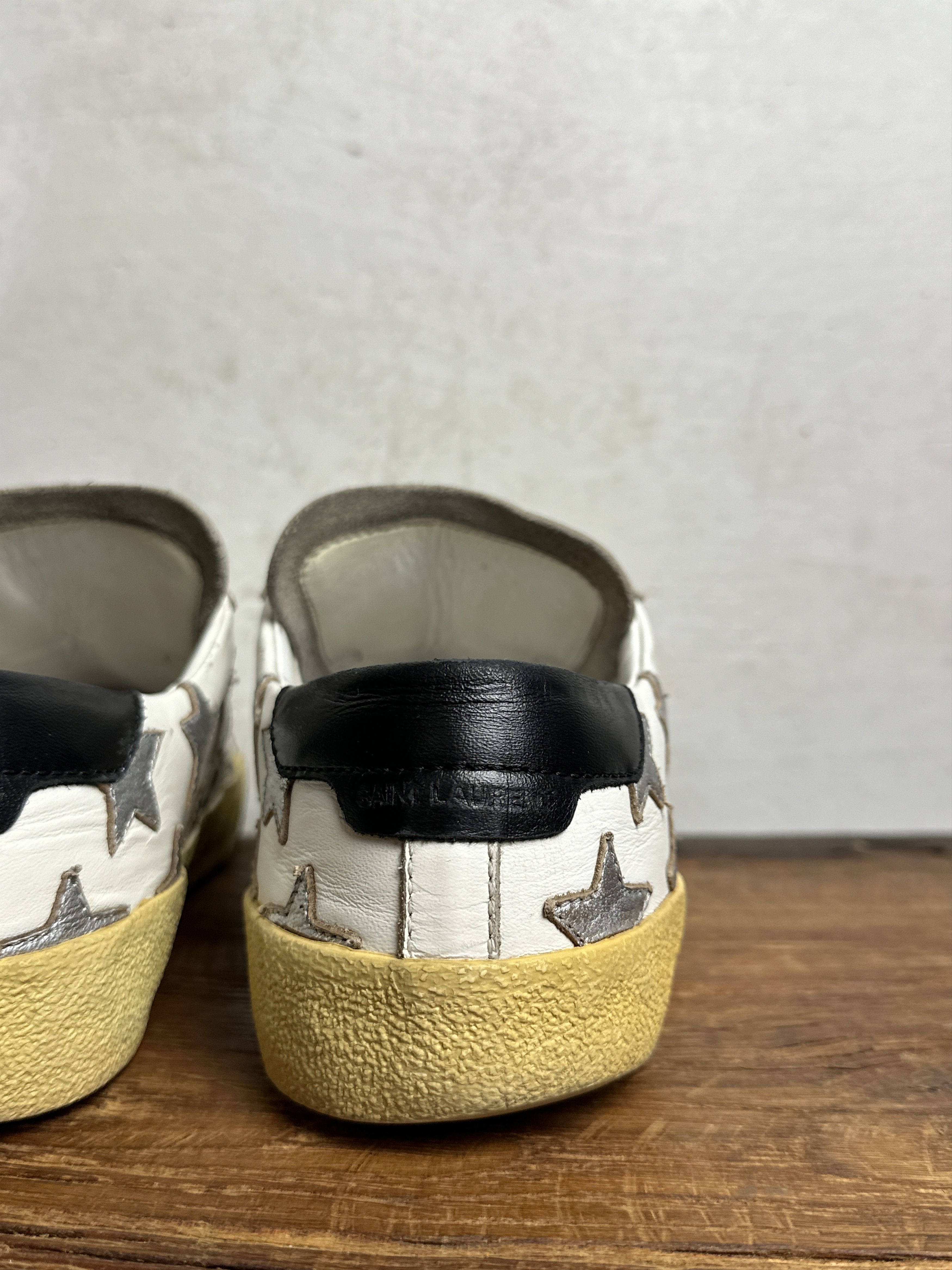 Saint Laurent Paris Saint Laurent Paris Star Court Classic California Sneakers Size US 8 / IT 38 - 14 Thumbnail