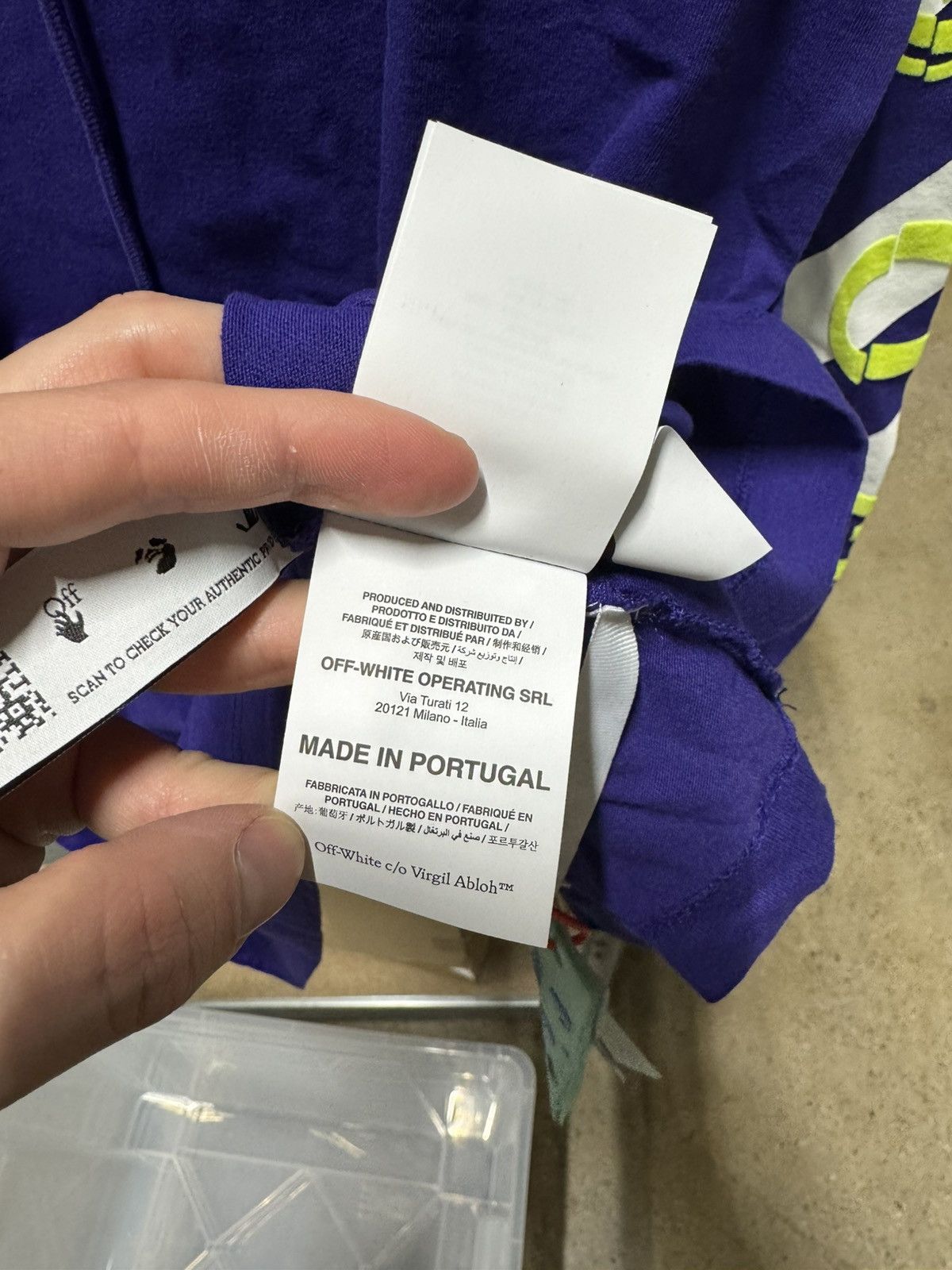 Off-White Off-White Opposite Arrow Hoodie NEW 800$ Size US M / EU 48-50 / 2 - 7 Thumbnail