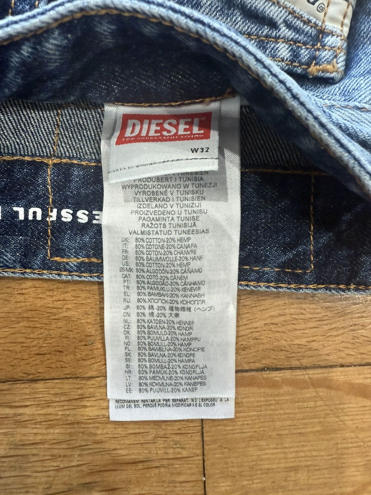 Diesel Diesel D rise Straight zipper jeans Size US 32 / EU 48 - 4 Thumbnail