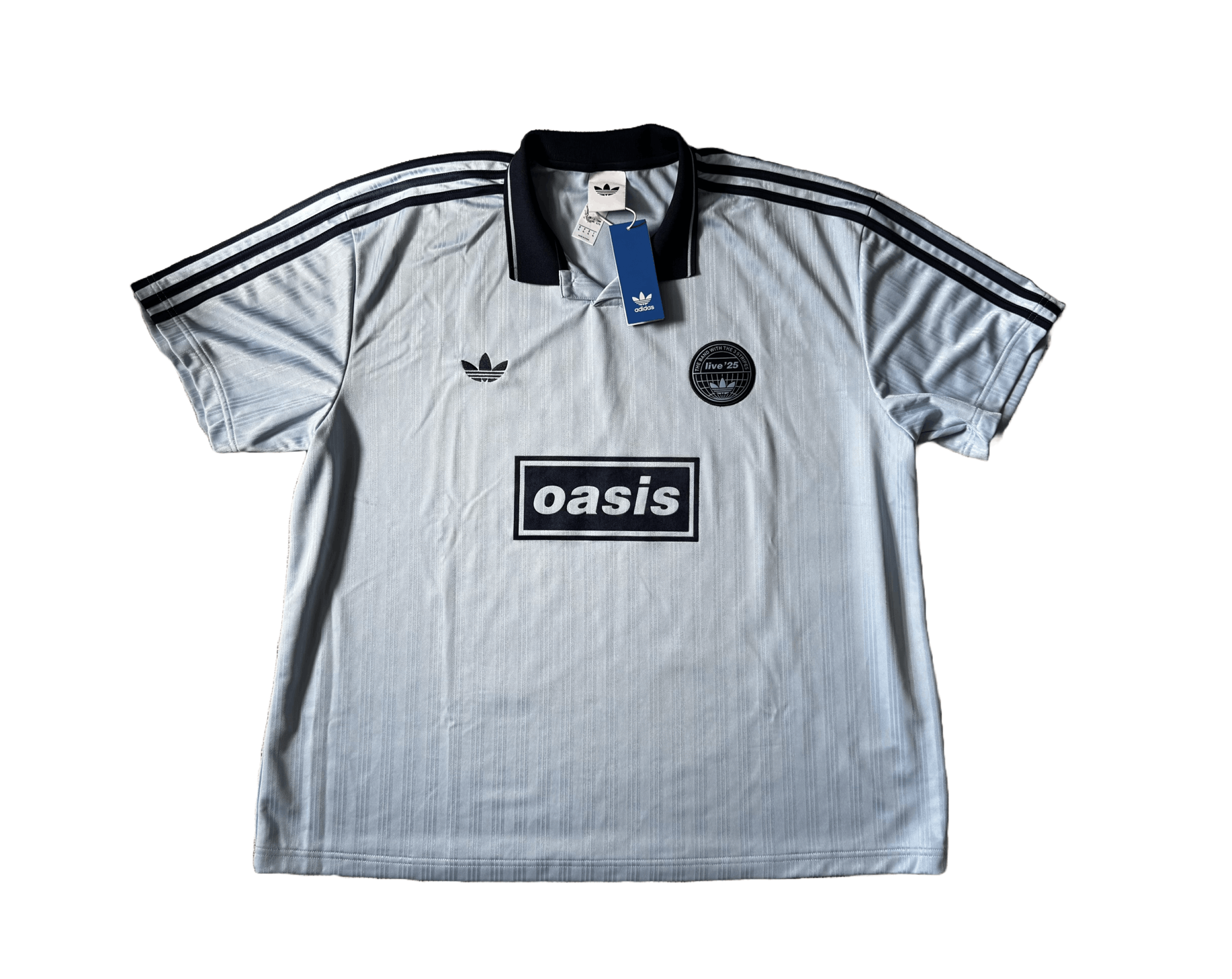 ウェア adidas x Oasis Live '25Football Shirt XL OASIS LIVE '25 Official ADIDAS METLIFE STADIUM NJ JACQUARD
