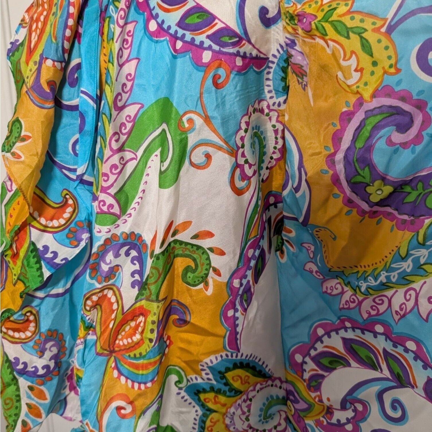 Lauren Ralph Lauren Lauren Ralph Lauren Silk Paisley Halter Shirt Womens Size L Size L / US 10 / IT 46 - 2 Thumbnail