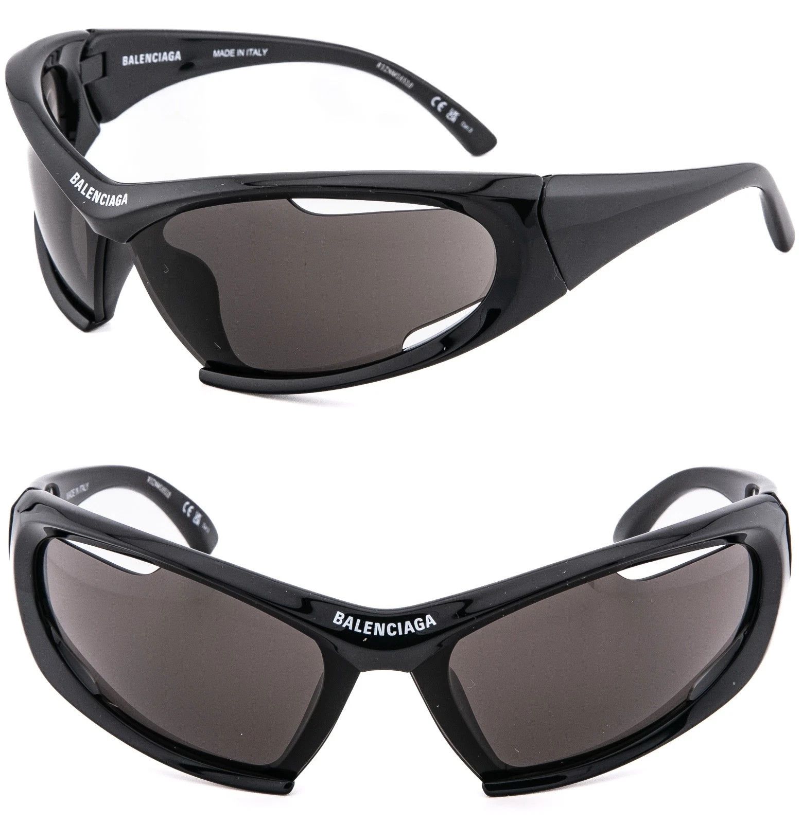 Balenciaga BALENCIAGA DYNAMO 0318 Black 001 Fashion Sunglasses BB0318S Size ONE SIZE - 1 Thumbnail