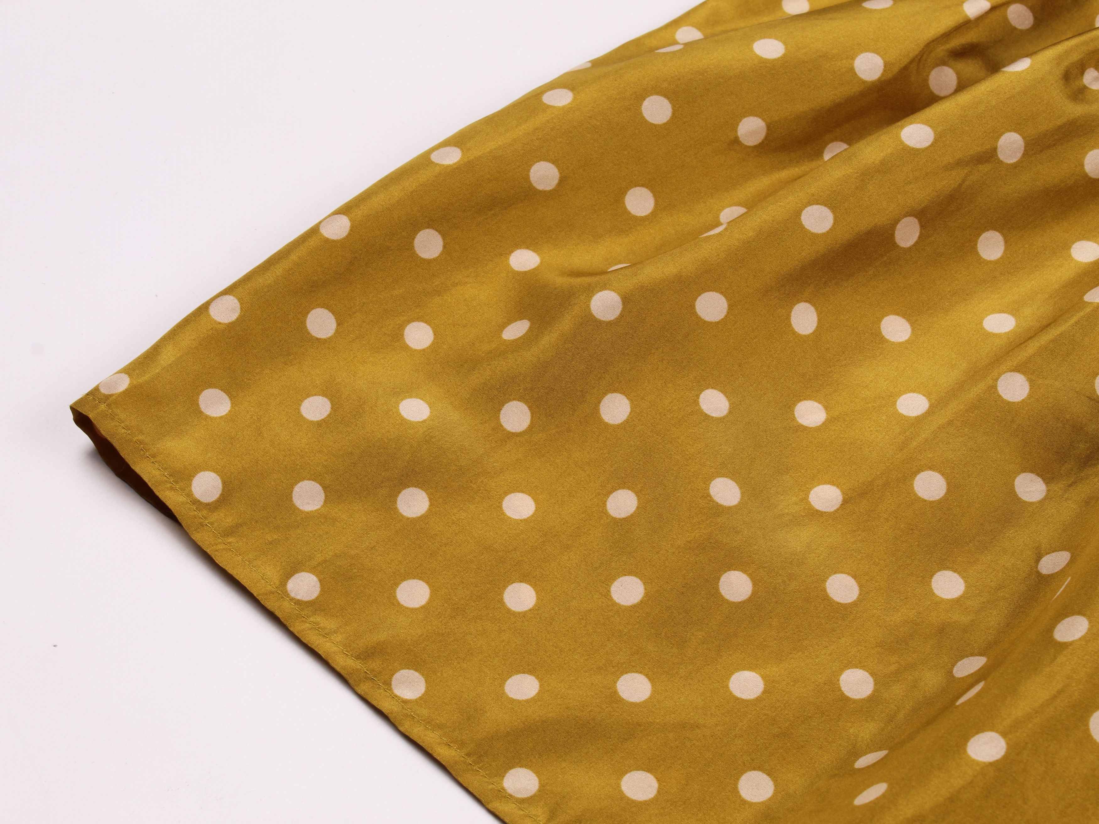 Napapijri Napapijri Polka Dot Silk Mini Skirt Size 30" / US 8 / IT 44 - 4 Thumbnail