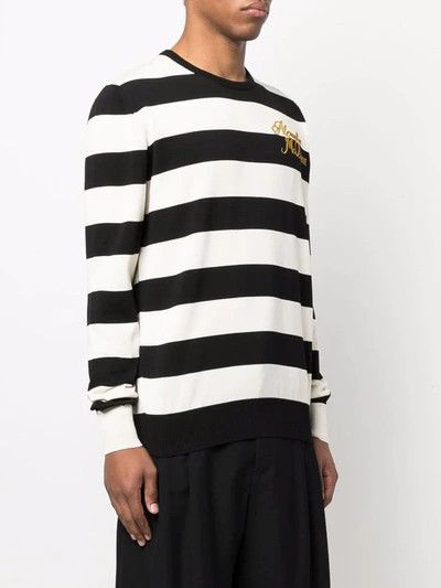 Alexander McQueen o1y1024 Sweater in Black & White Size US L / EU 52-54 / 3 - 5 Thumbnail