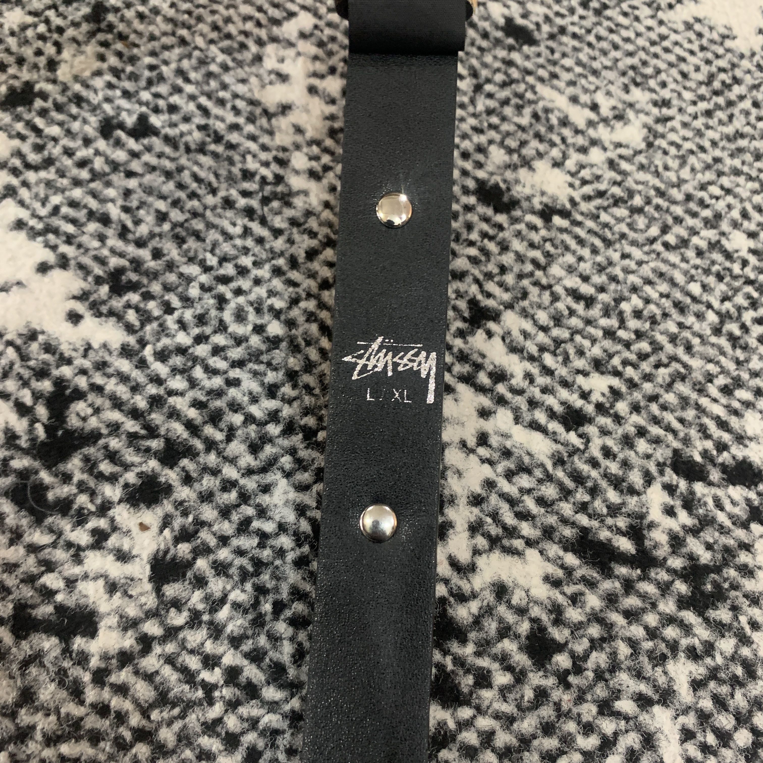 Stussy STUSSY SS LINK HAIRY CHEETAH STUDDED BELT - L/XL Size ONE SIZE - 6 Thumbnail