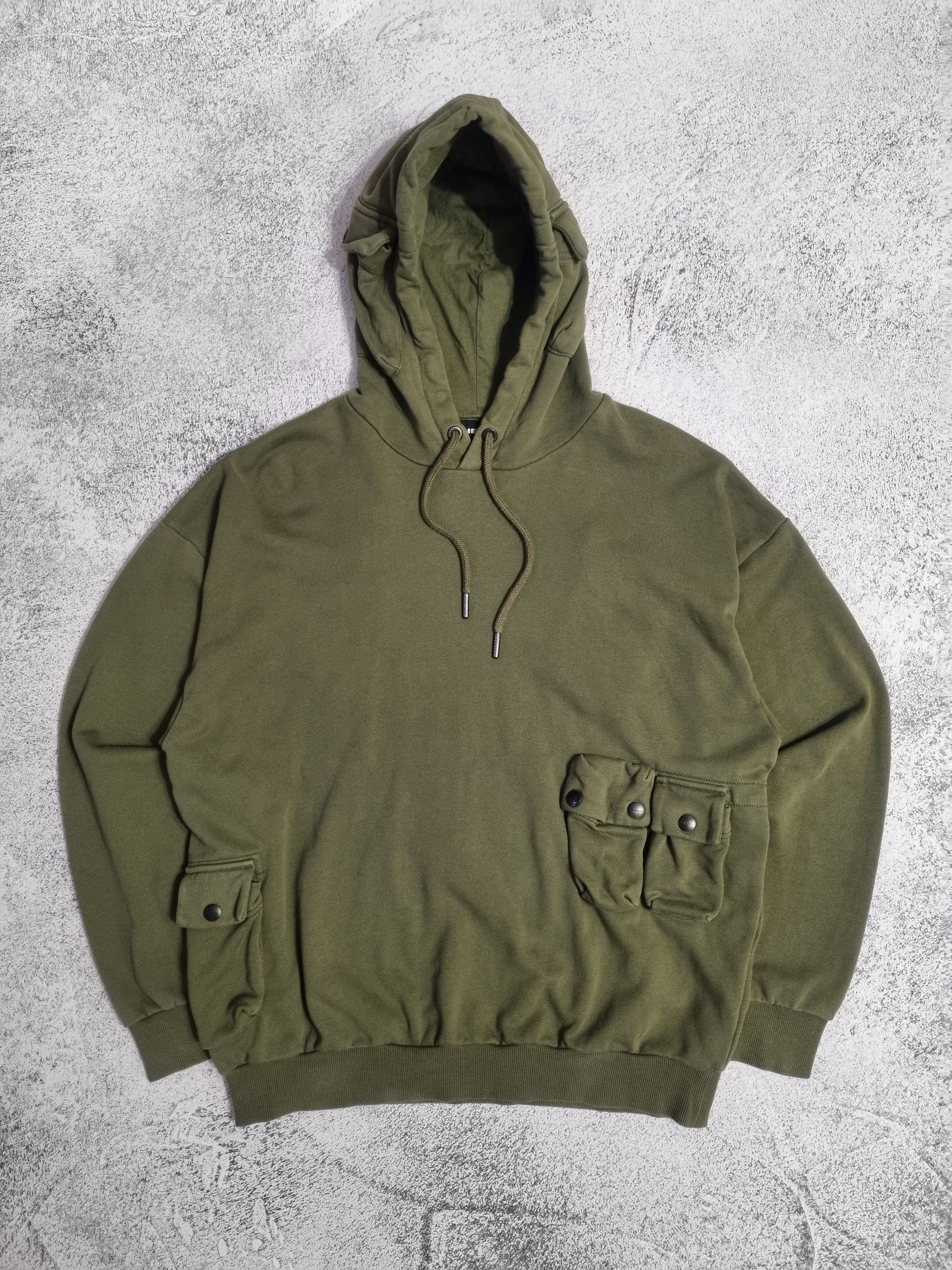 Diesel Erpock Multipocket Military Hoodie