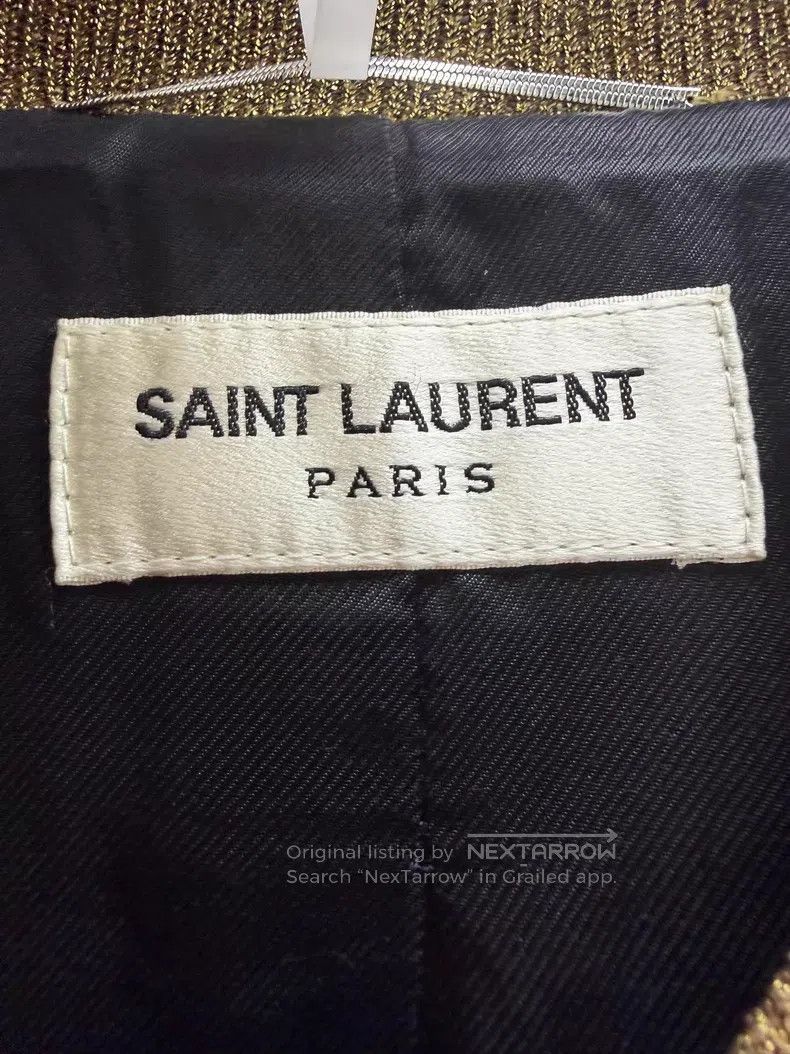 Saint Laurent Paris Saint Laurent Paris Baseball Jacket i Size US M / EU 48-50 / 2 - 3 Thumbnail