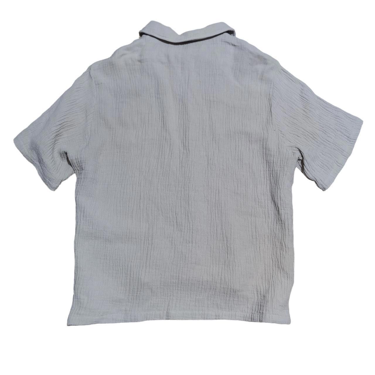Other Clarelewis Light Beige Muslin Pocket Shirt Size US L / EU 52-54 / 3 - 3 Thumbnail