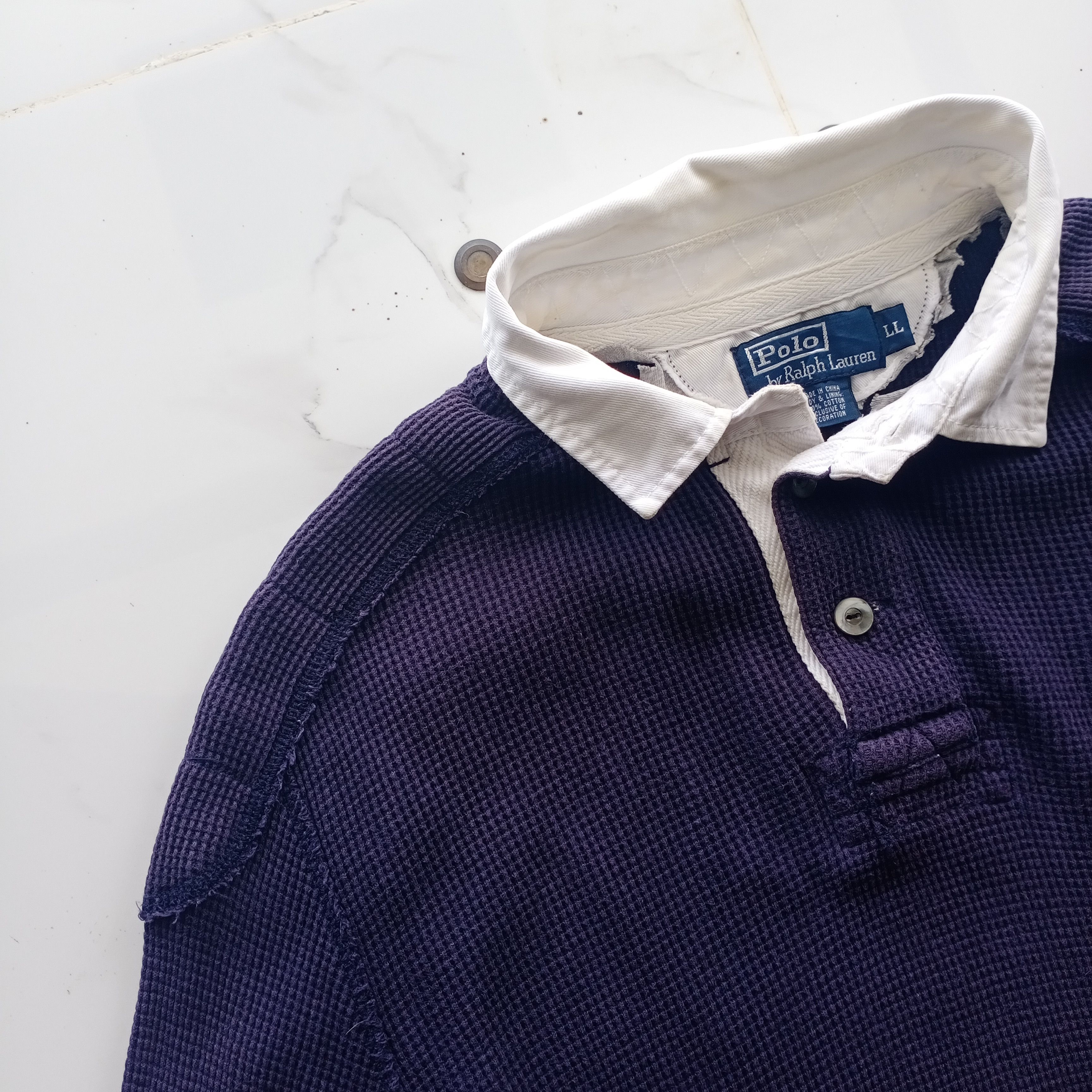Polo Ralph Lauren Vintage Polo Ralph Lauren Rugby Snow Beach P Wing Javelin Size US XL / EU 56 / 4 - 6 Thumbnail