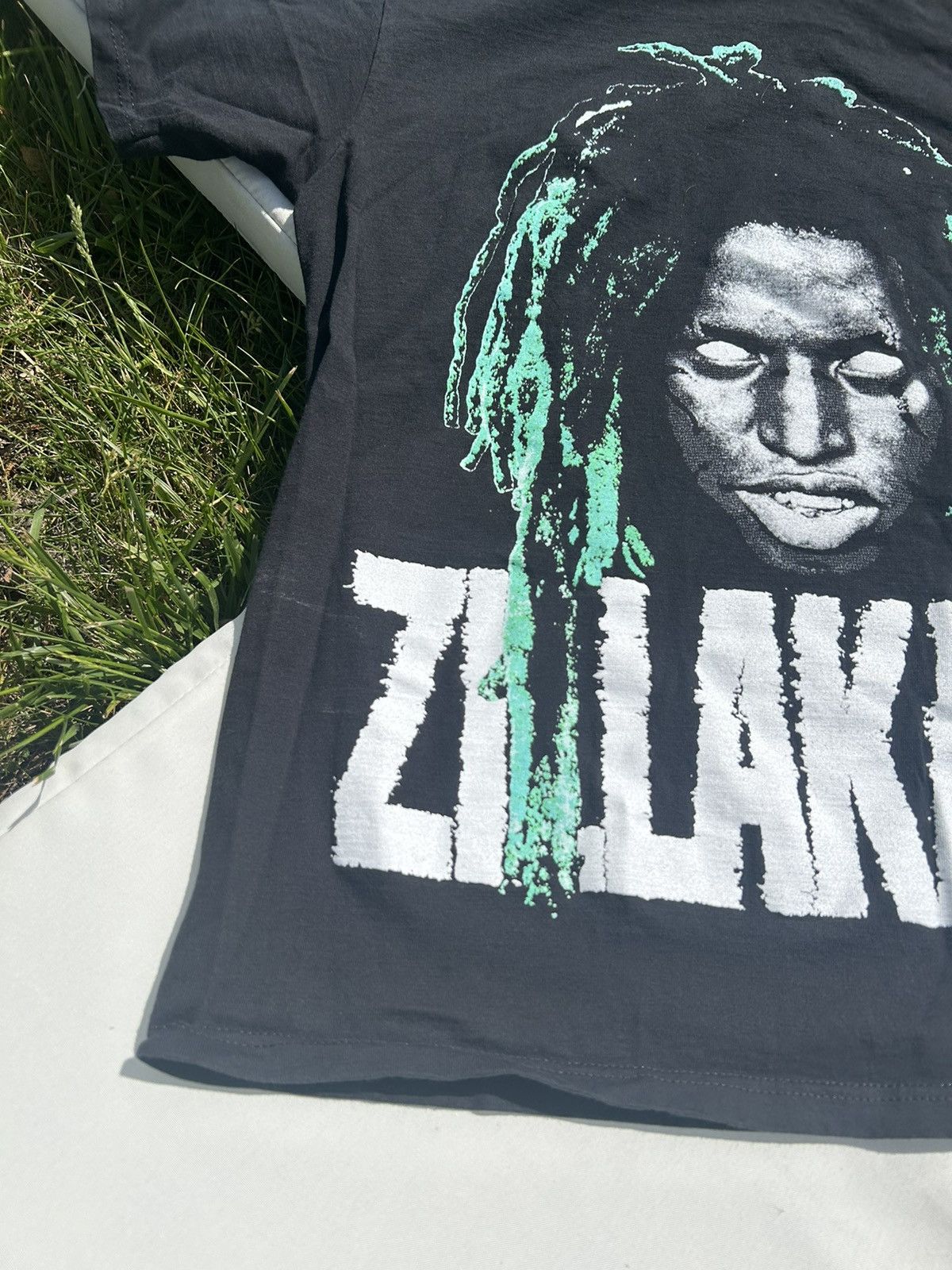 City Morgue Zillakami Grave T Shirt - Medium Size US M / EU 48-50 / 2 - 2 Thumbnail