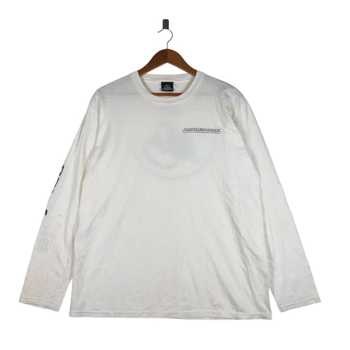 Vintage MONGOOSE Performance Bicycle Vintage Long sleeve T-Shirt Size US L / EU 52-54 / 3 - 1 Thumbnail