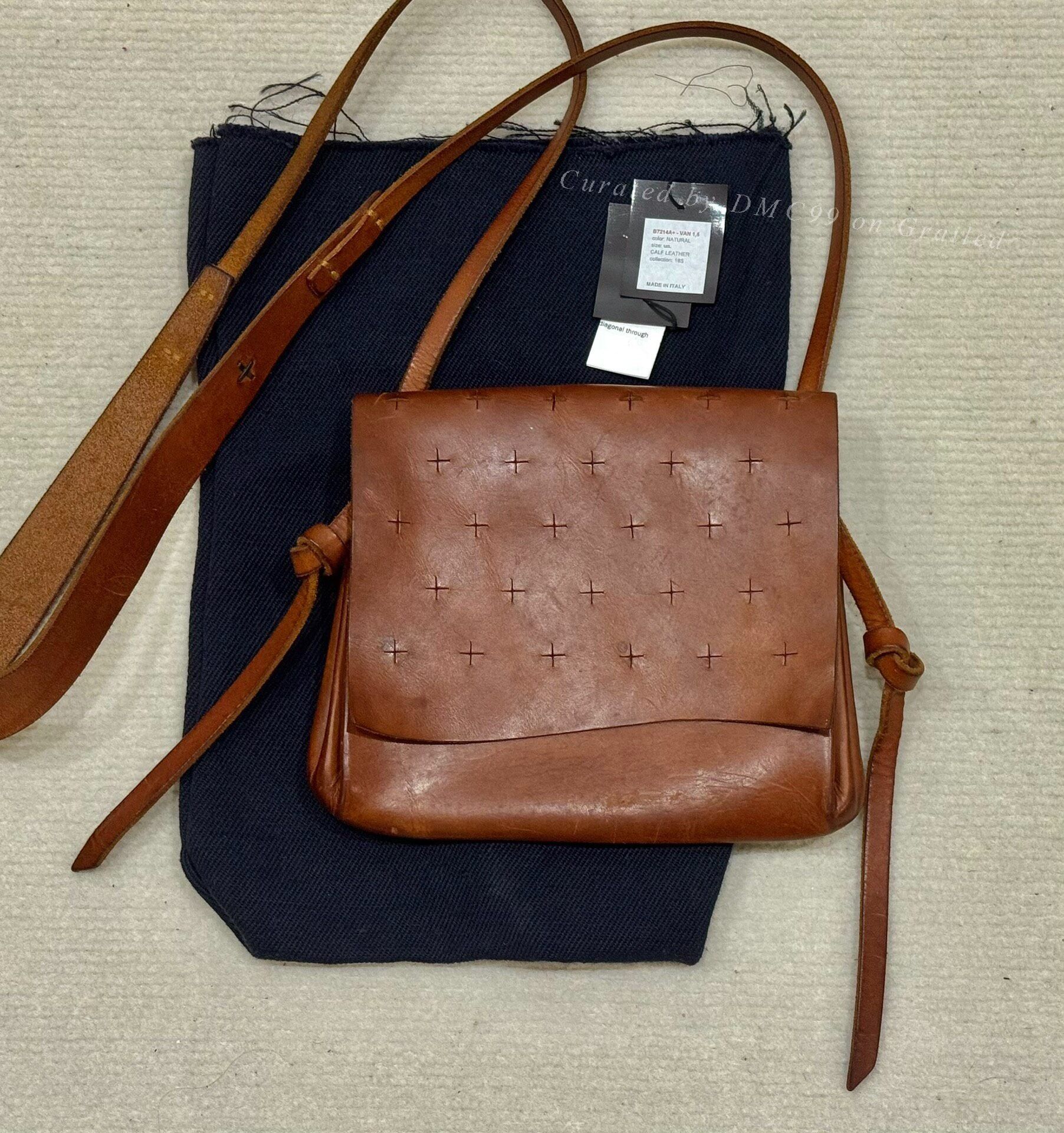 Ma+ M.A+ Maurizio Amadei Leather Envelope Bag Size ONE SIZE - 1 Thumbnail