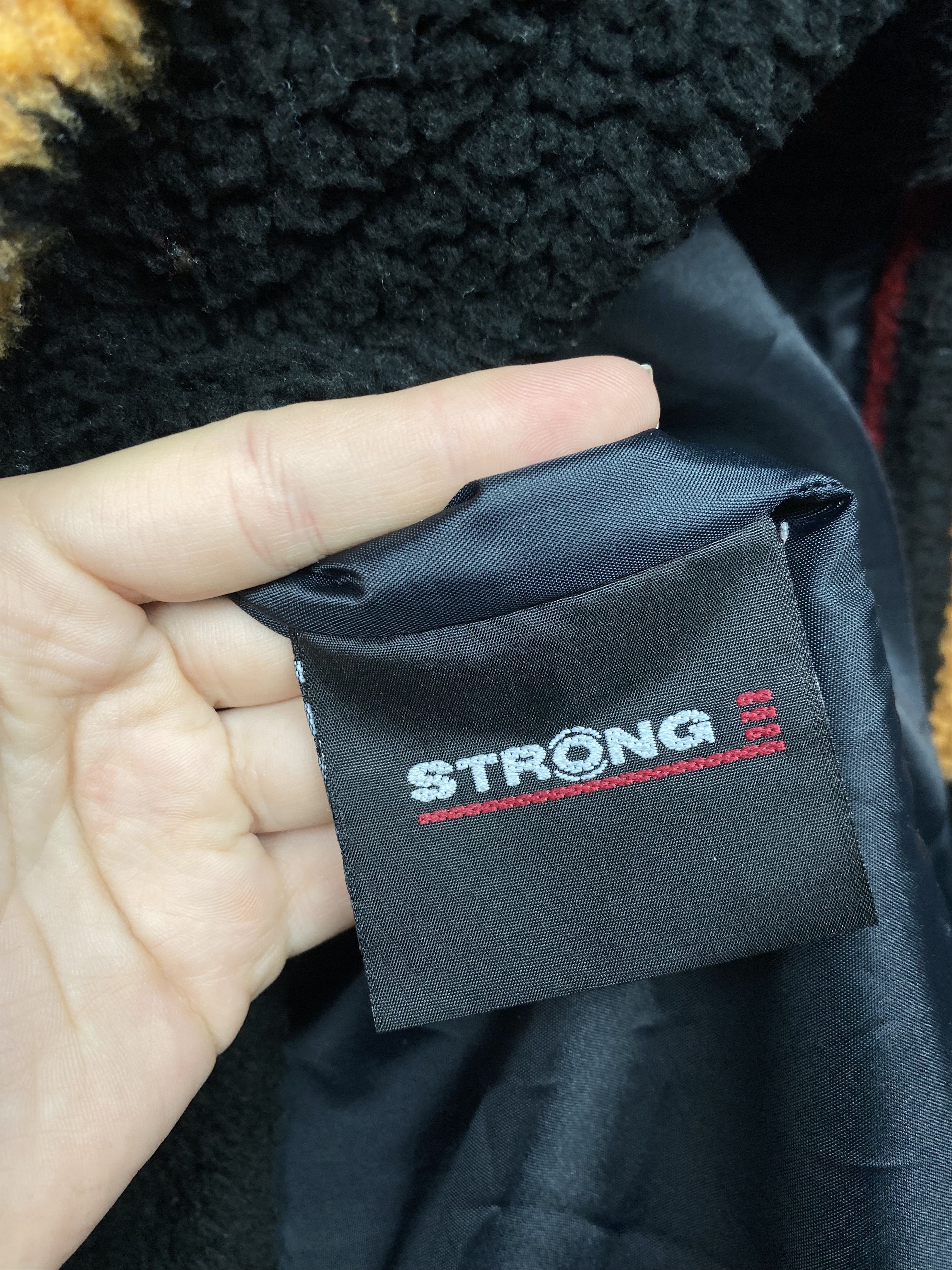 Vintage Strong Vintage Animal Horse Fleece Jacket Y2K Teddy Size US XXL / EU 58 / 5 - 5 Thumbnail