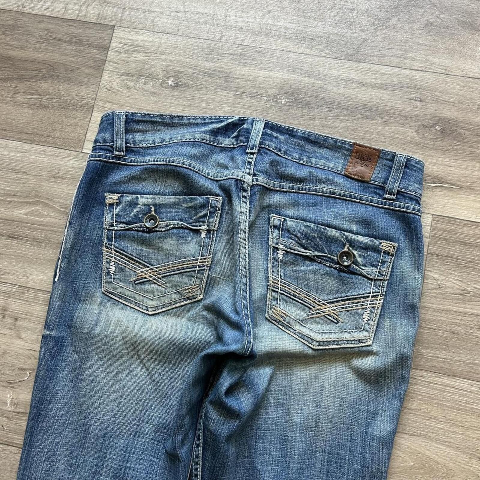 Other Vintage y2k Bootcut Denim Faded Jeans size 32/30 Size US 32 / EU 48 - 2 Thumbnail