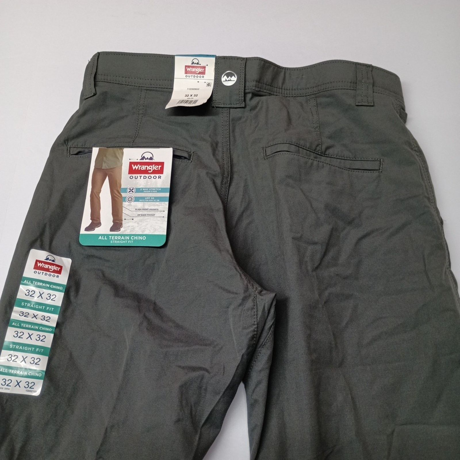 Wrangler Wrangler Outdoor All Terrain Chino Pants Men Size 32x32 Gray Size US 32 / EU 48 - 7 Thumbnail
