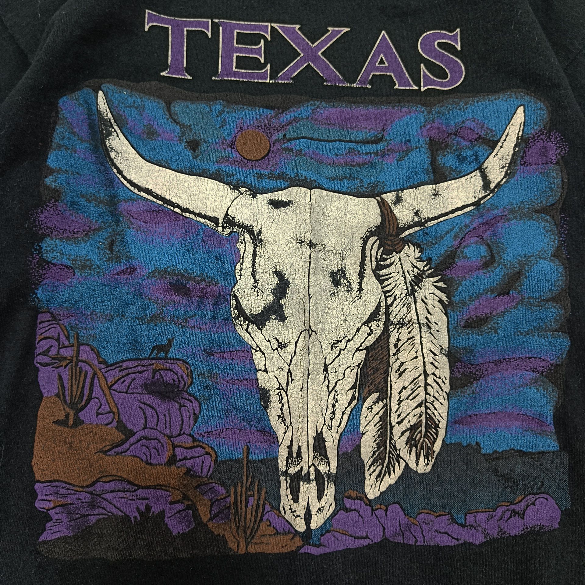Japanese Brand × Vintage CRAZY 90s Texas LongHorns Vintage Tee Size US L / EU 52-54 / 3 - 3 Thumbnail