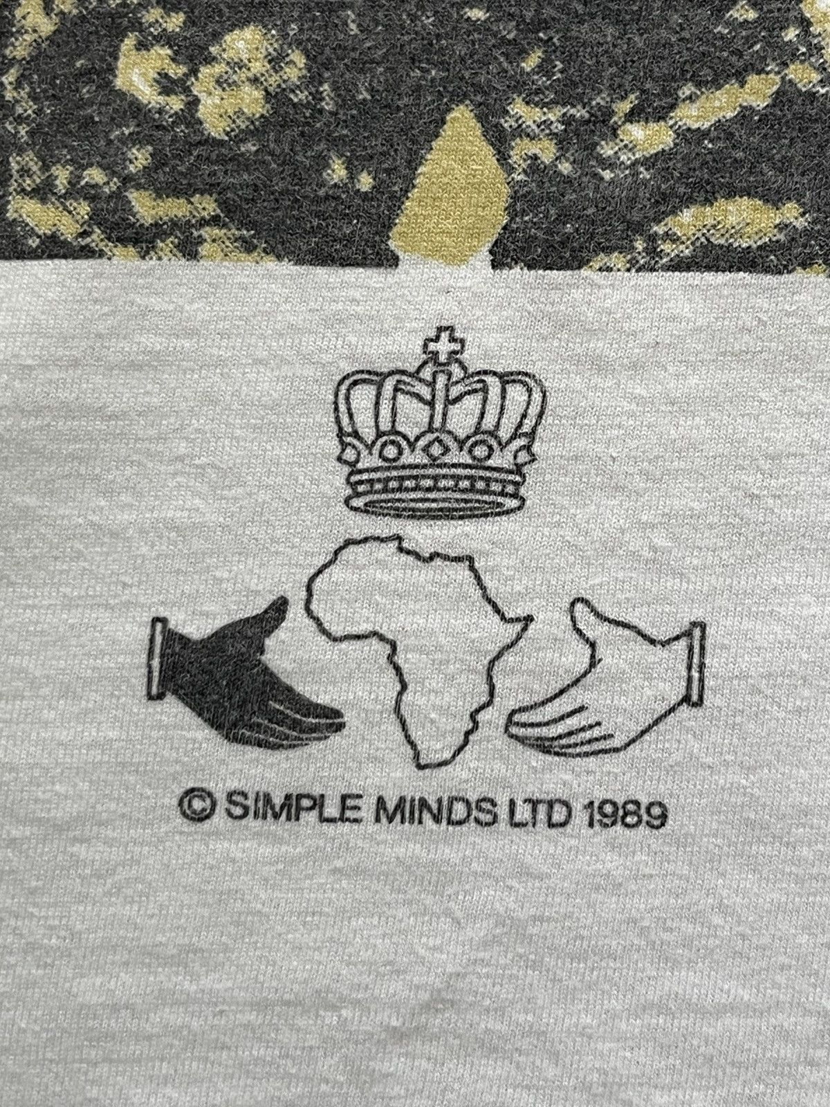 Band Tees × Vintage Simple Minds 1989 street fighting years tour tshirt Size US L / EU 52-54 / 3 - 5 Thumbnail