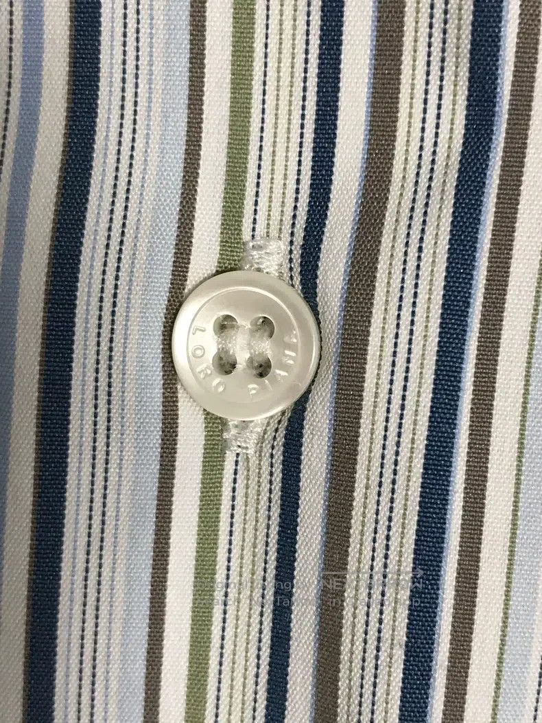 Loro Piana Loro Piana Striped shirt Size XS / US 0-2 / IT 36-38 - 3 Thumbnail