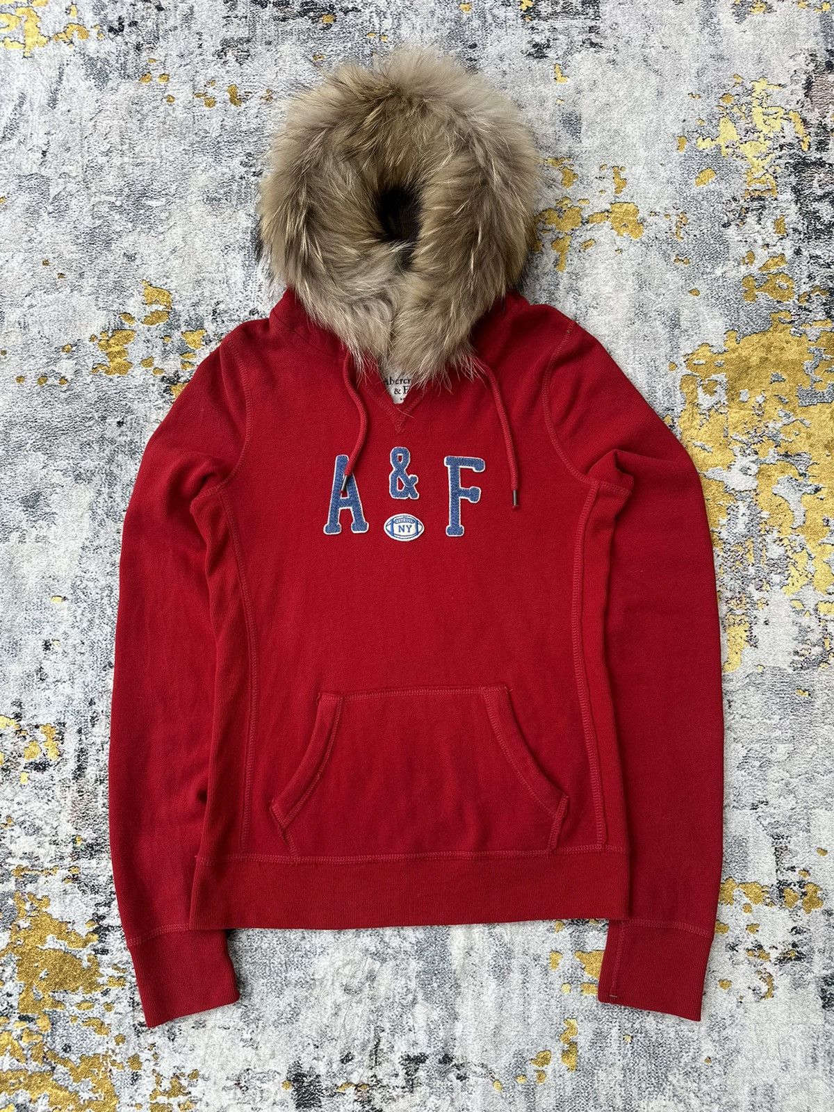 Abercrombie & Fitch DISTRESSED ABERCROMBIE FUR HOODIE IFSIXWASNINE LGB STYLE Size US S / EU 44-46 / 1 - 1 Thumbnail