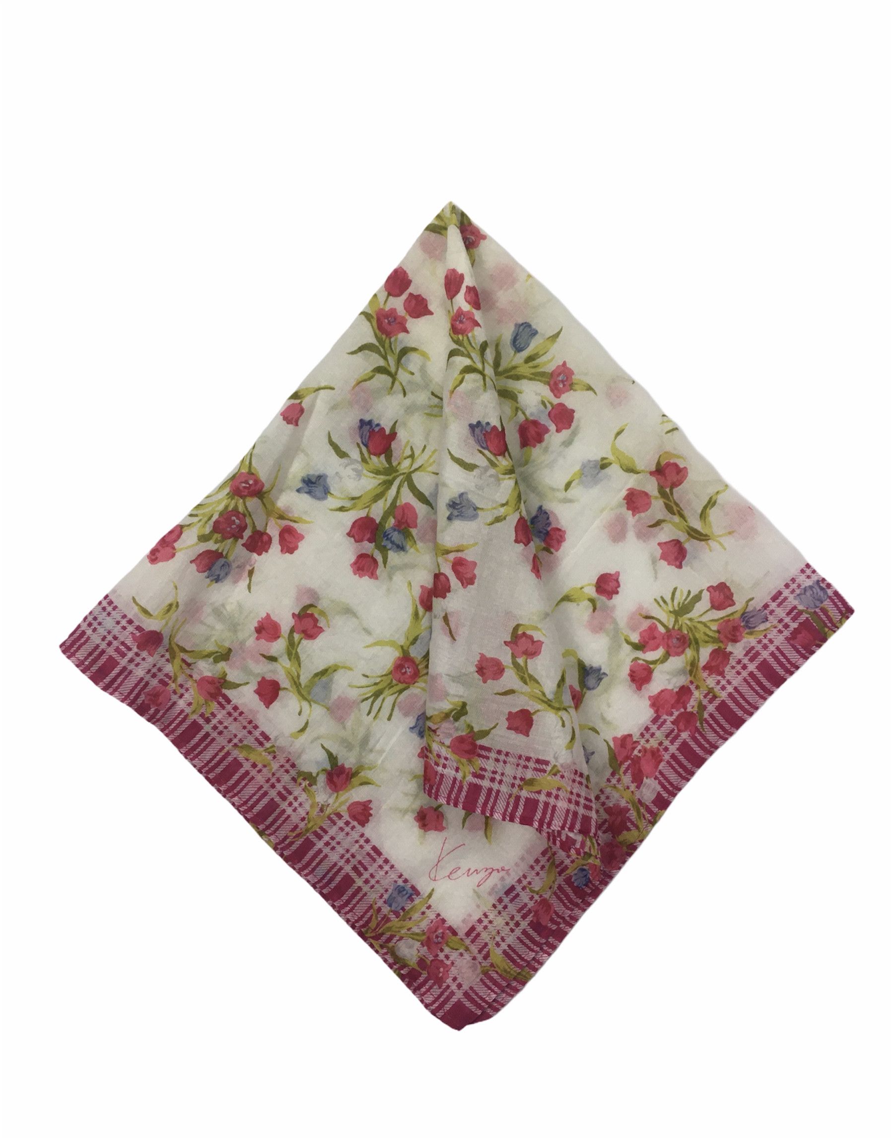 Kenzo Kenzo Handkerchief / Bandana / Neckerchief HKC0113 Size ONE SIZE - 1 Thumbnail
