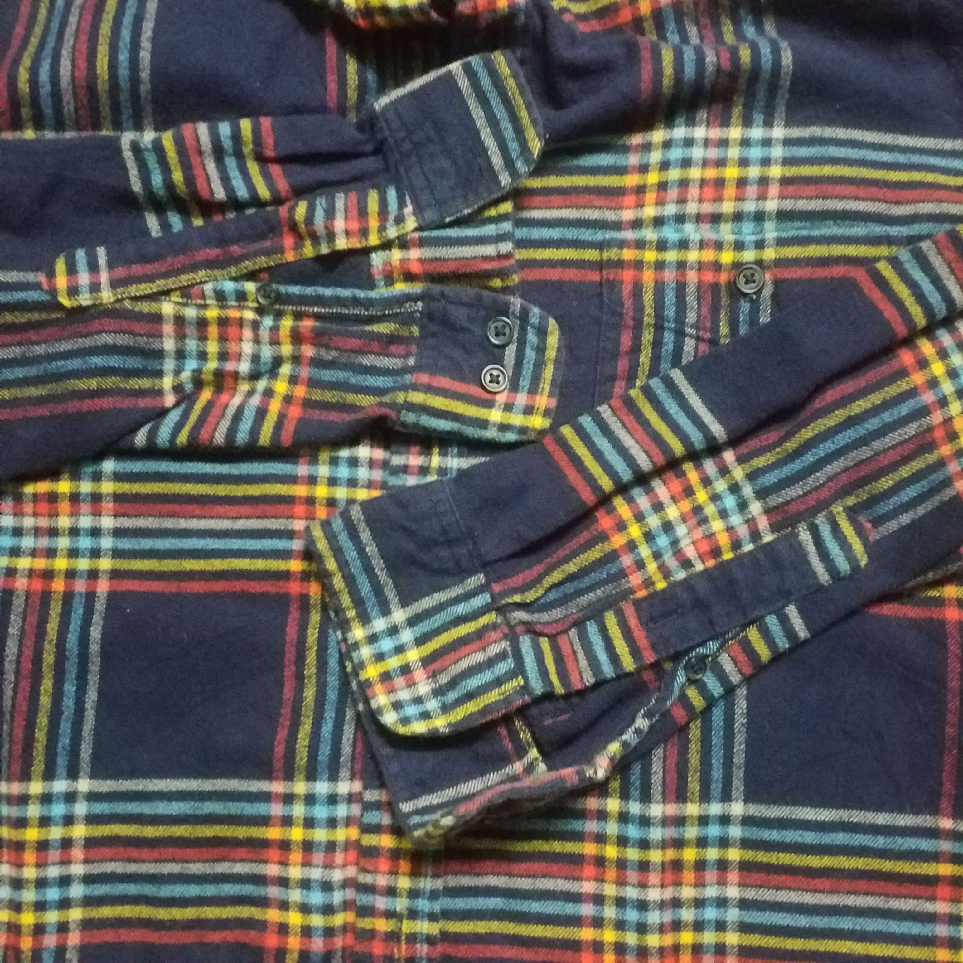 Merona NICE COLOUR CHEKERED LONG SLEEVE Size US L / EU 52-54 / 3 - 3 Thumbnail