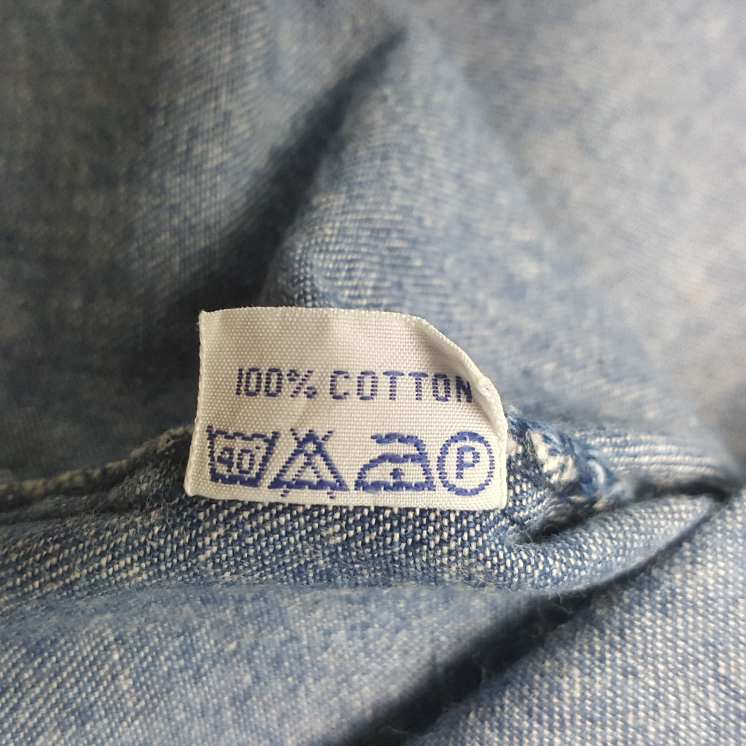 Polo Ralph Lauren × Vintage Vintage Polo Ralph Lauren Denim Button Up Shirt Size US M / EU 48-50 / 2 - 8 Thumbnail