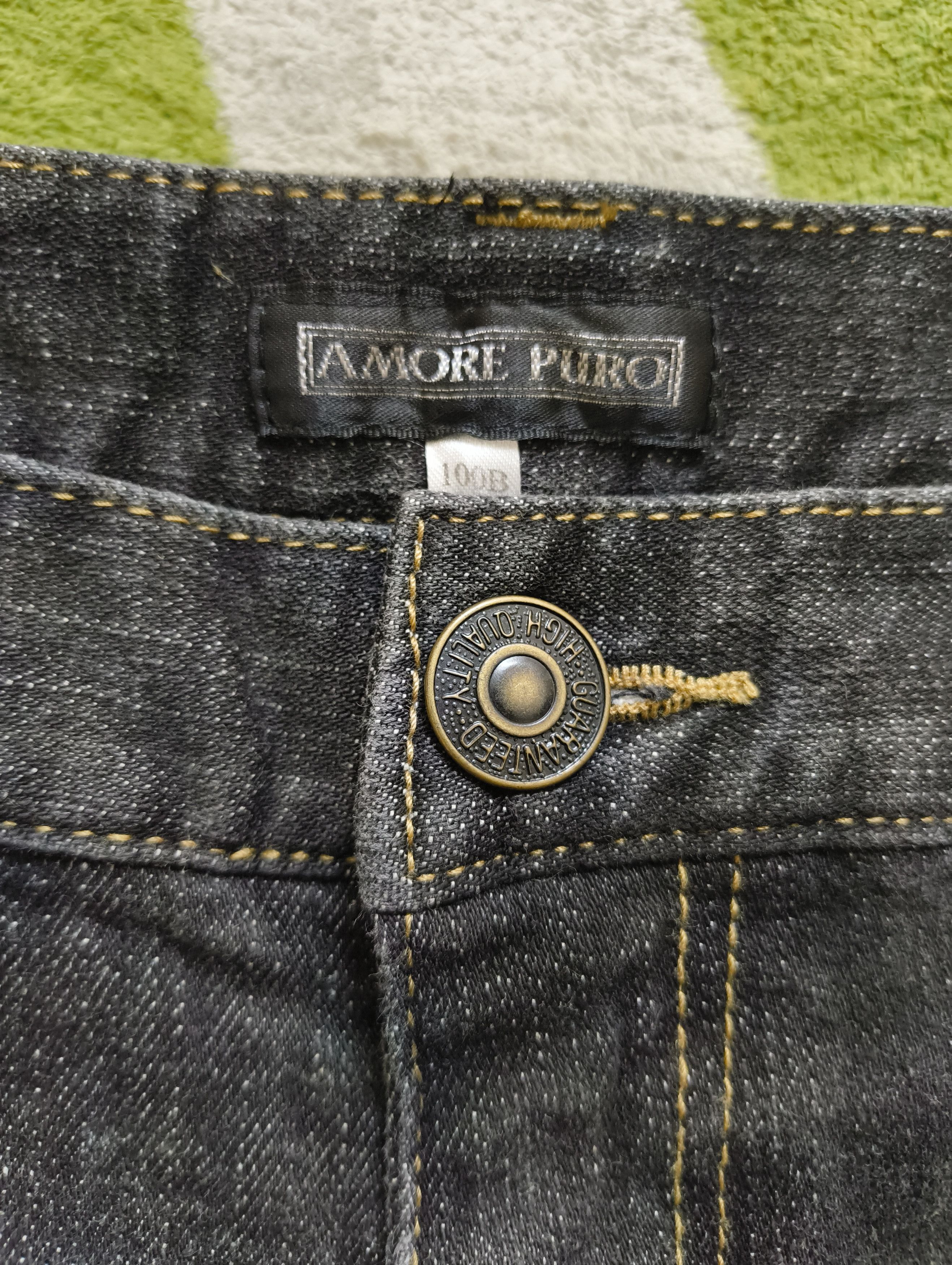 Japanese Brand × Vintage AMORE PURO JEANS REGULAR FIT STRAIGHT Size US 39 - 5 Thumbnail