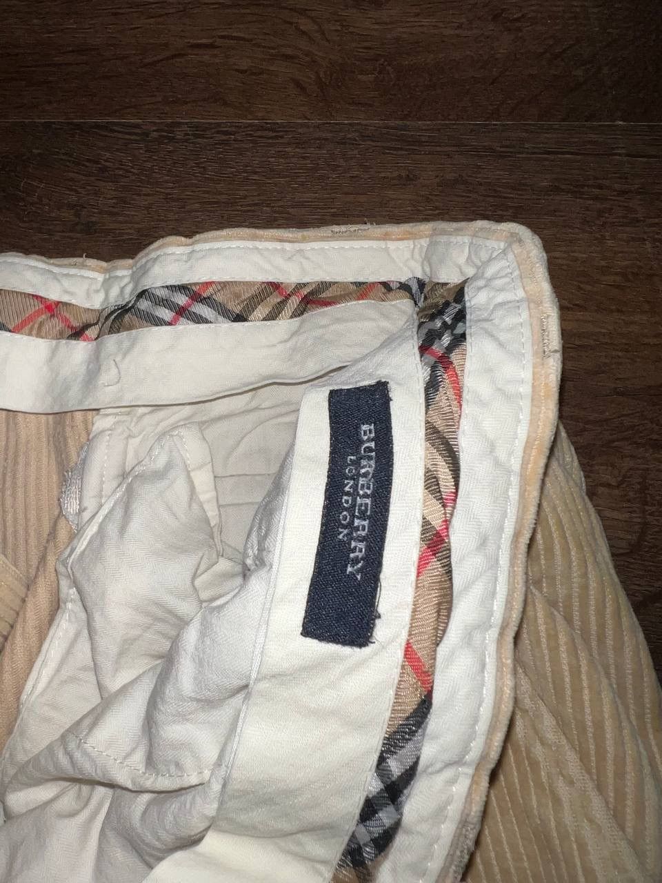 Burberry × Vintage Vintage pants Burberry corduroy y2k baggy fit Size US 38 / EU 54 - 7 Thumbnail