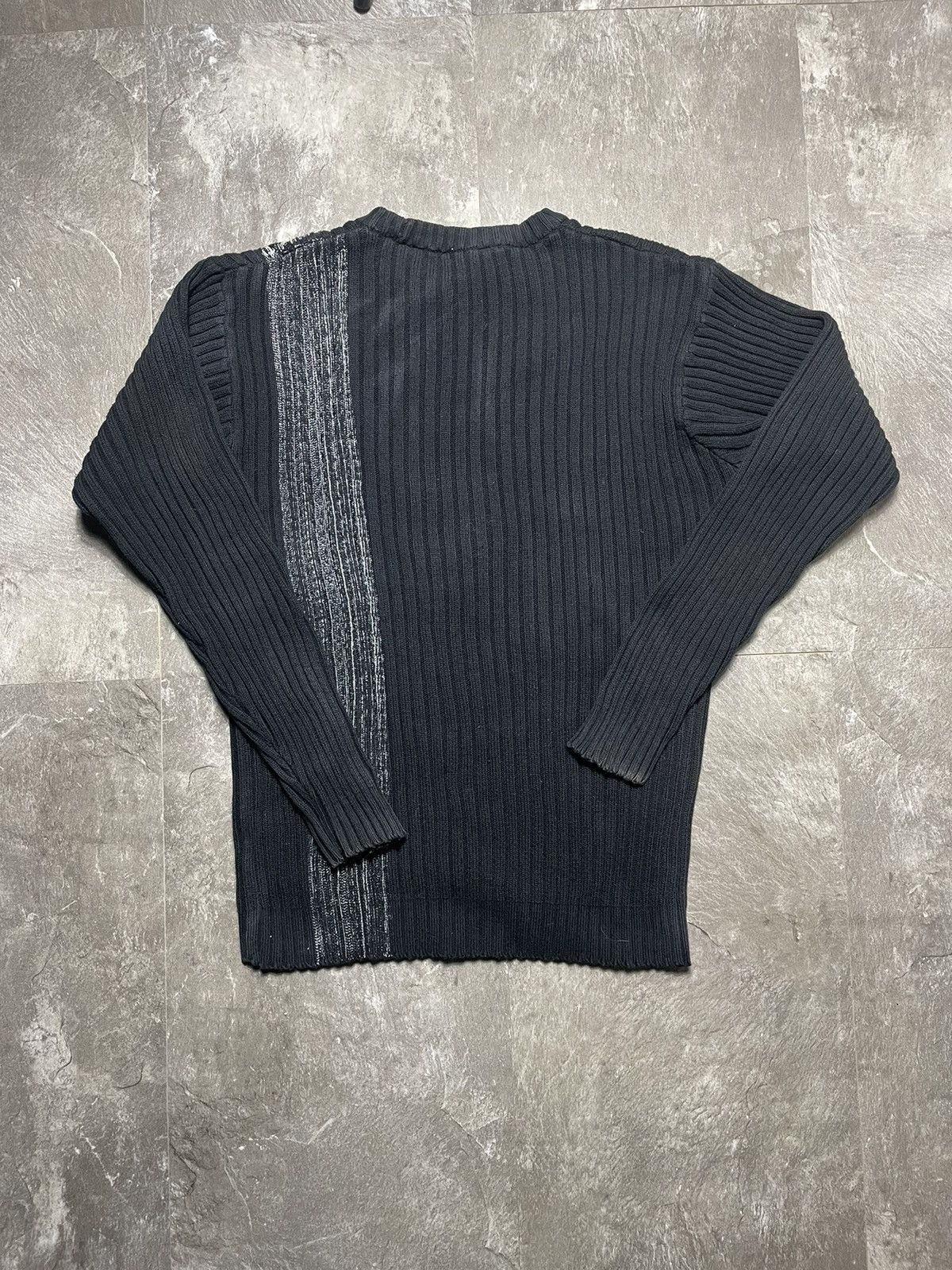 Vintage Vintage Y2K Diesel Logo Striped Opium Sweater Size US M / EU 48-50 / 2 - 3 Thumbnail