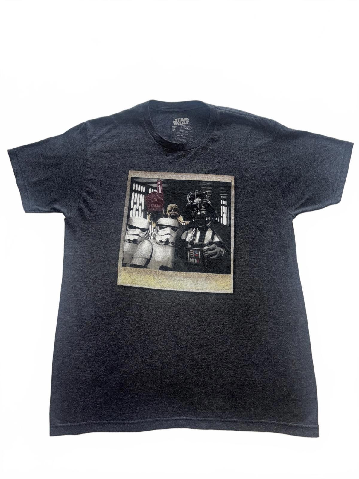 Star Wars Retro Darth Vader & Stormtroopers Graphic T-Shirt - Medium Size US M / EU 48-50 / 2 - 1 Thumbnail