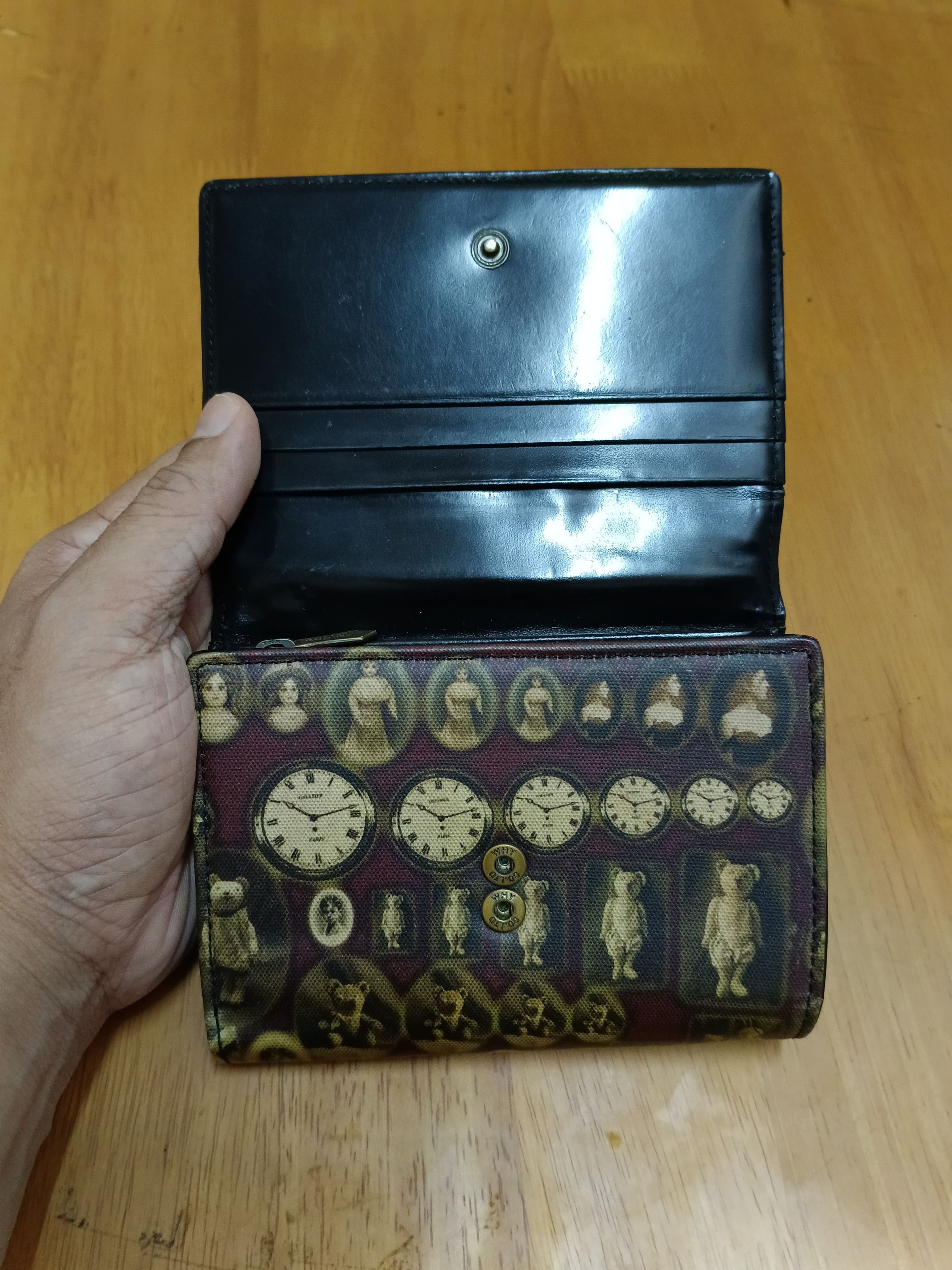 Jean Paul Gaultier JEAN PAUL GAULTIER BIFOLD FULLPRINT WALLET Size ONE SIZE - 7 Thumbnail