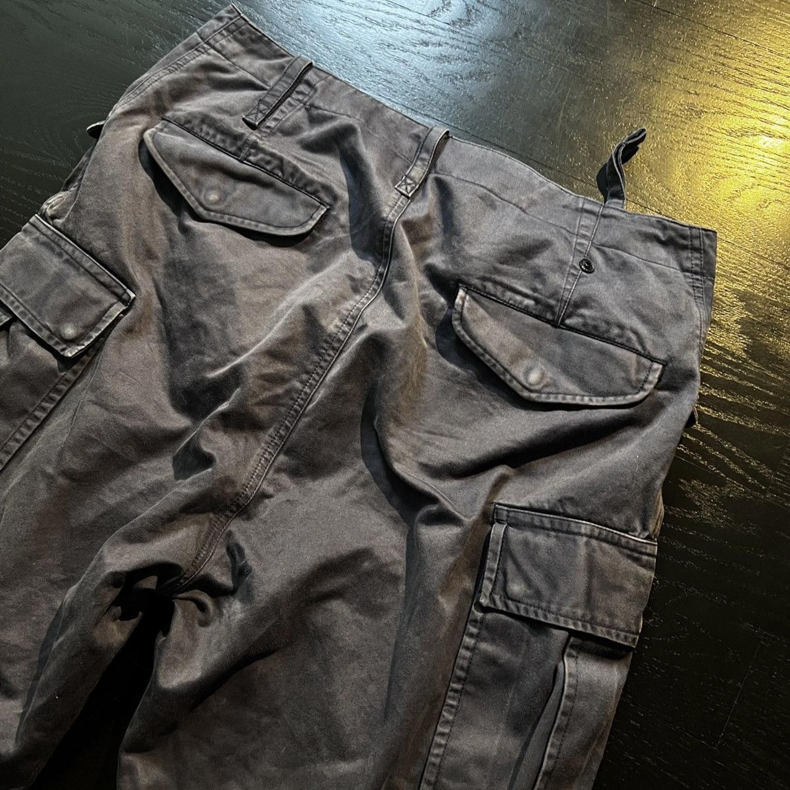 Maharishi × Vintage Maharishi Navy Blue Cargo Sno-Pant Size US 34 / EU 50 - 8 Thumbnail