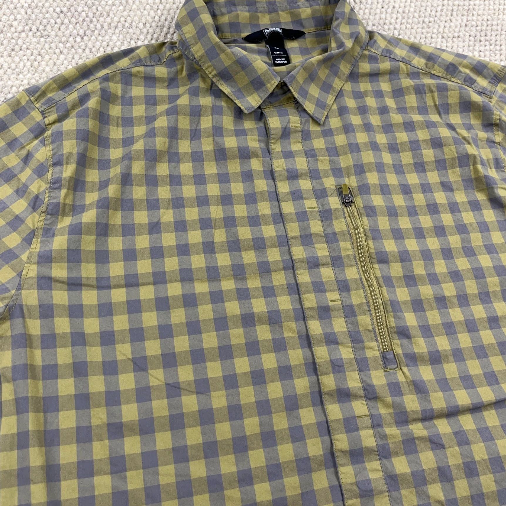 Vintage Alaskan Hardgear Shirt Men XL Green Button Up Plaid Cotton Nylon Blend Shirt Size US XL / EU 56 / 4 - 4 Thumbnail