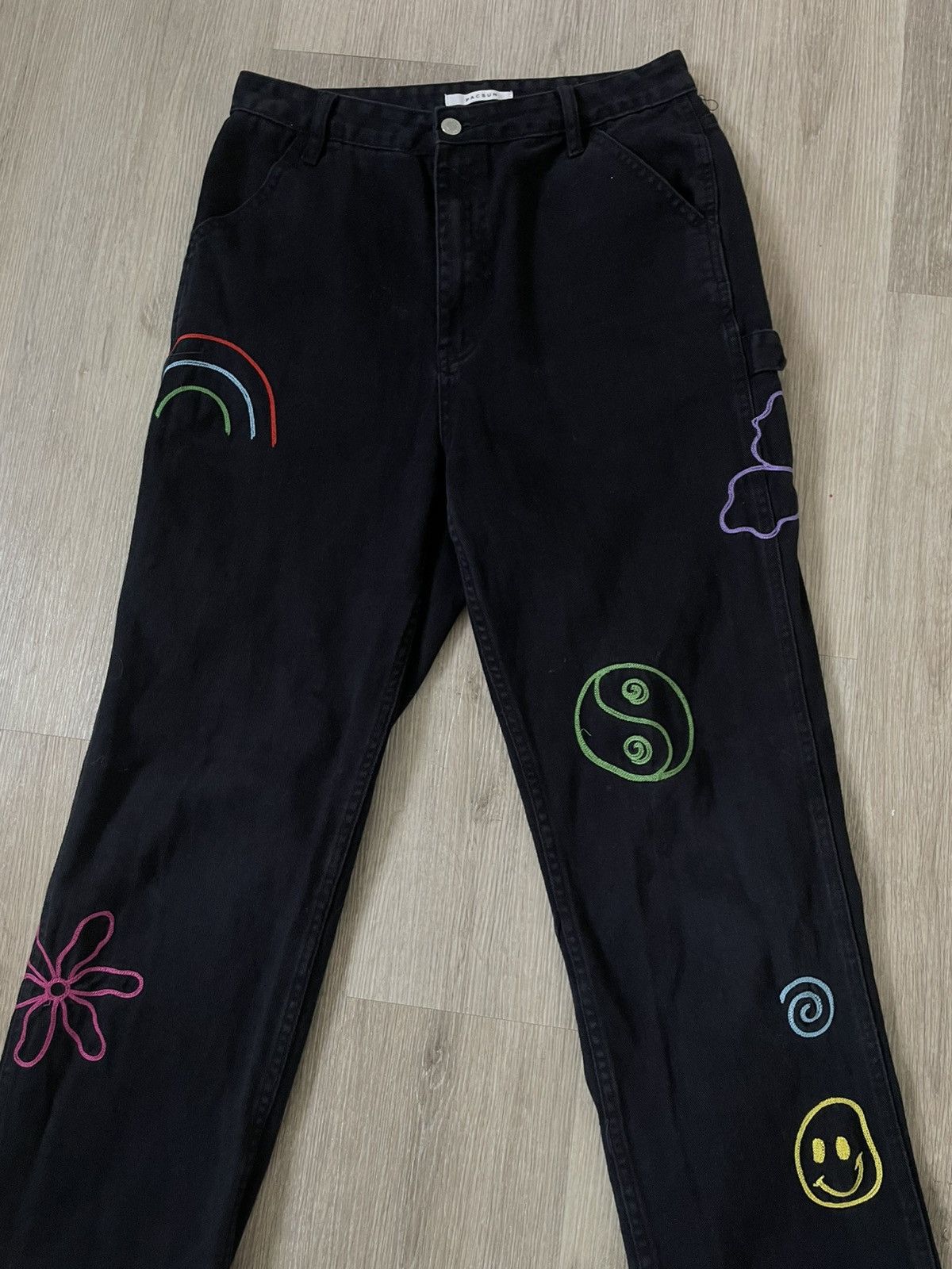 Pacsun Multi graphic jeans Size 30" / US 8 / IT 44 - 2 Thumbnail