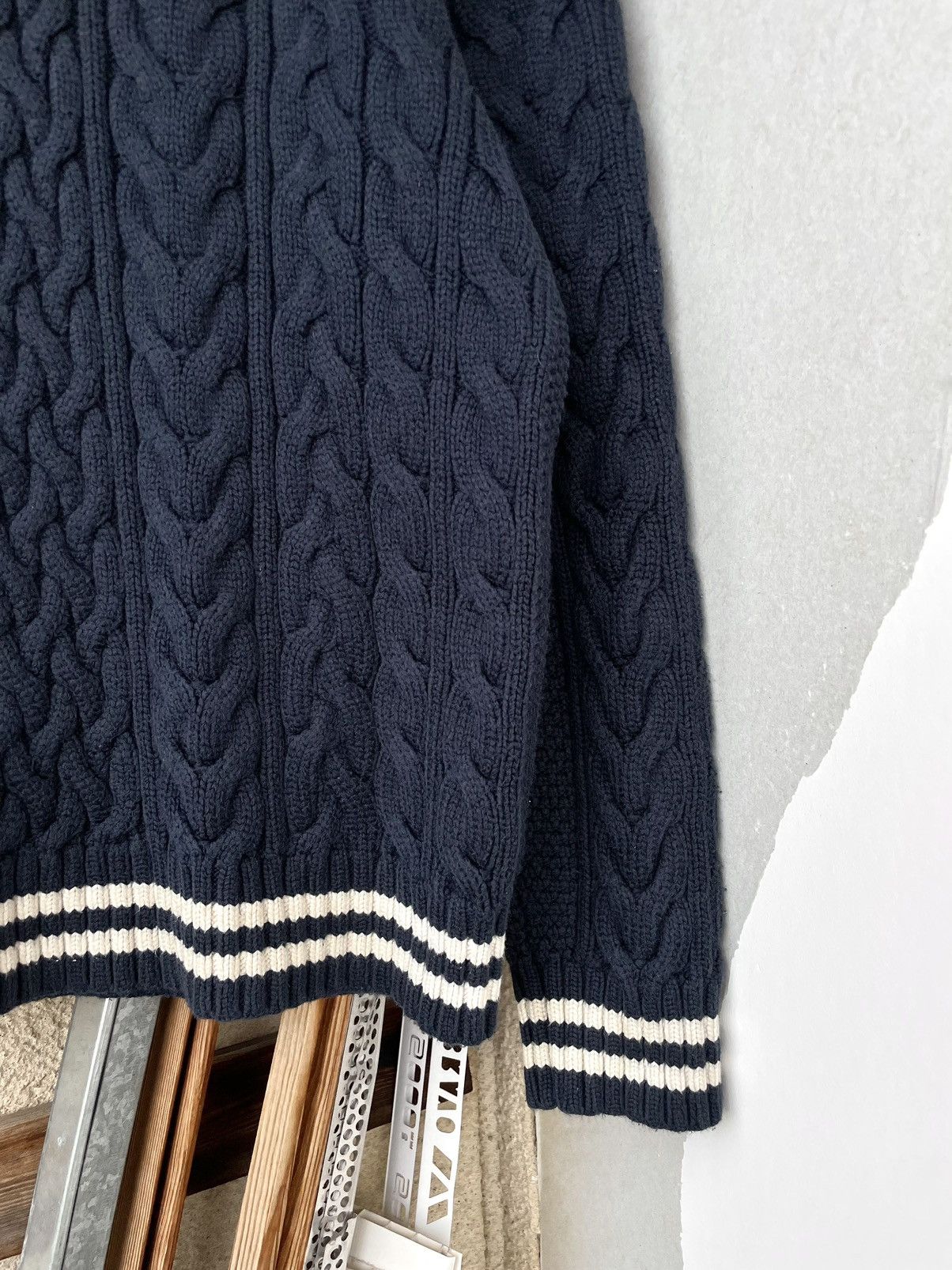 Polo Ralph Lauren Vintage 90s Polo Ralph Lauren Heavy Cable Knit Sweater Size US XL / EU 56 / 4 - 6 Thumbnail