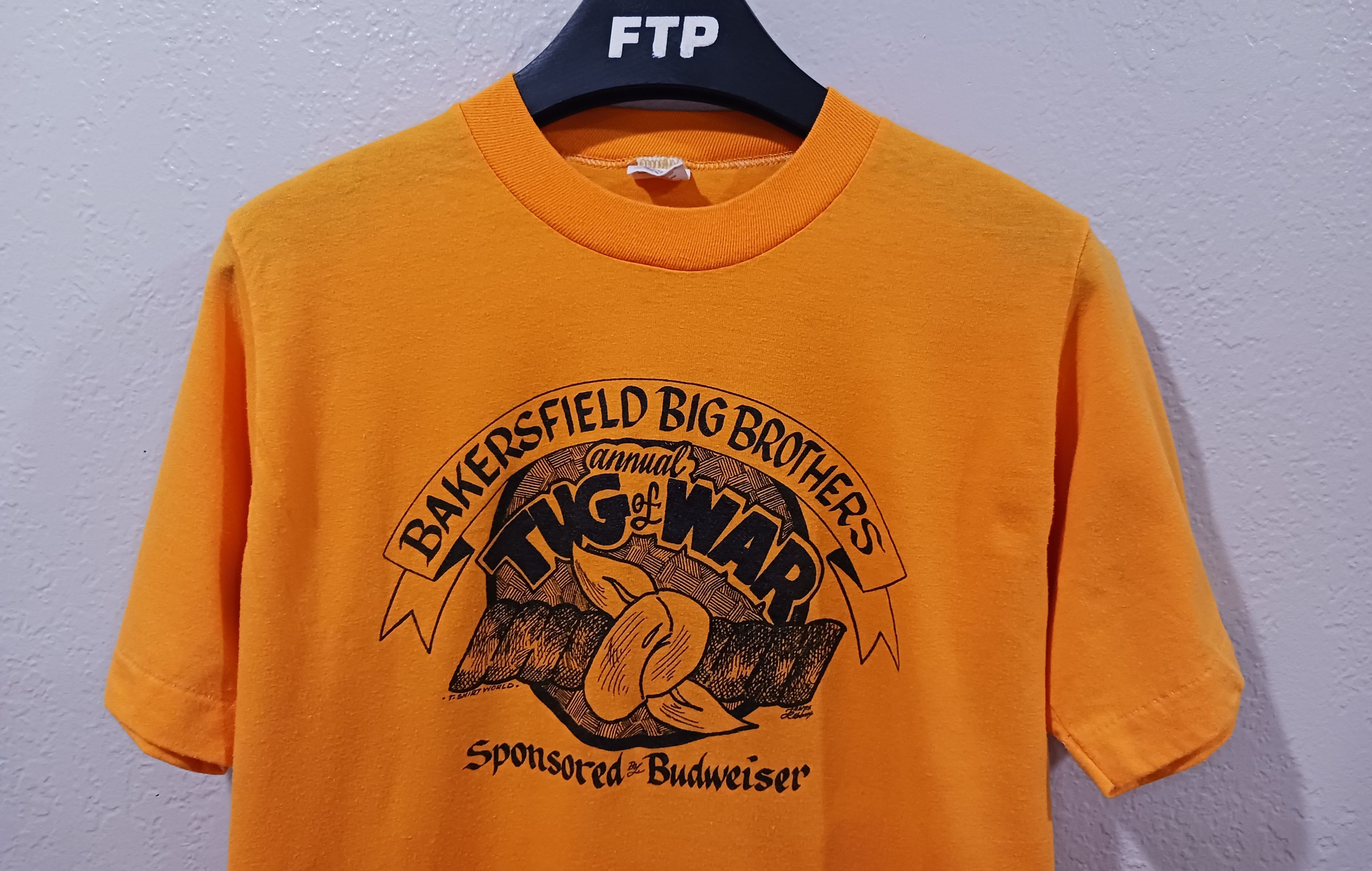 Other × Vintage Bakersfield Big Brothers Tug of War 1980s Vintage Tee Shirt Size US M / EU 48-50 / 2 - 8 Thumbnail