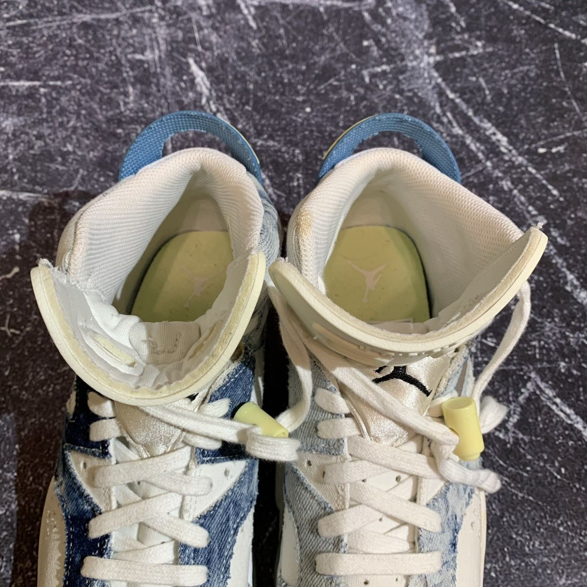 Nike Nike Air Jordan 6 Retro Washed Denim Size 37.5 EU 5 YUS Size US 7.5 / IT 37.5 - 14 Thumbnail