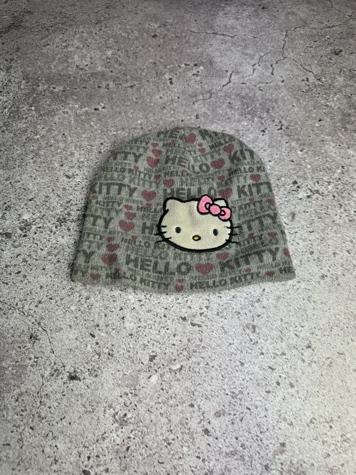 Japanese Brand × Vintage Hello Kitty Hat Streetwear Y2K Vintage Size ONE SIZE - 1 Thumbnail