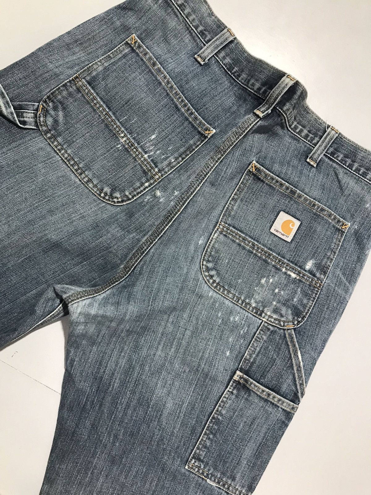 Carhartt Vintage Carhartt double knee painted denim Size US 38 / EU 54 - 11 Thumbnail